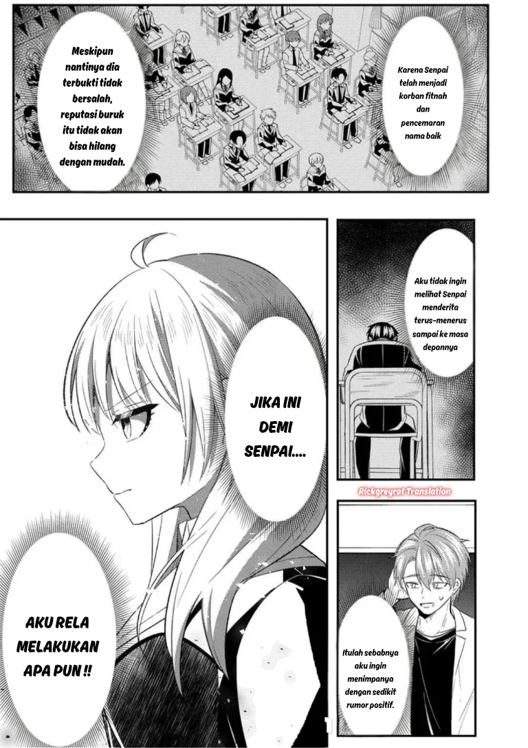Jinsei Gyakuten Uwaki sare, Enzai wo Kiserareta Ore ga, Gakuen Ichi no Bishoujo ni Natsuka reru Chapter 8 Gambar 28