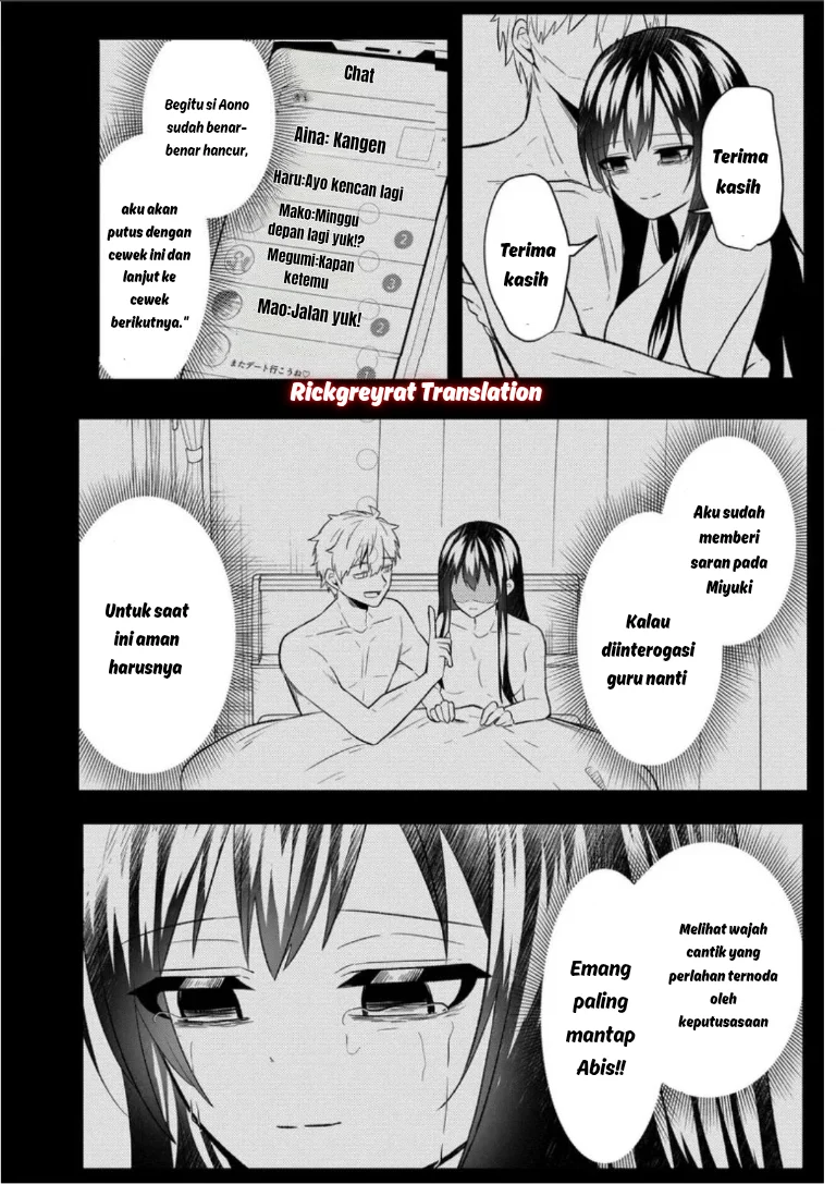 Jinsei Gyakuten Uwaki sare, Enzai wo Kiserareta Ore ga, Gakuen Ichi no Bishoujo ni Natsuka reru Chapter 8 Gambar 35