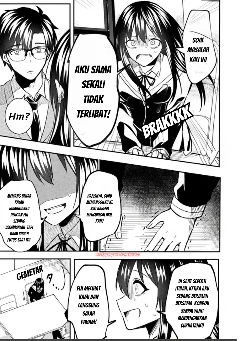 Jinsei Gyakuten Uwaki sare, Enzai wo Kiserareta Ore ga, Gakuen Ichi no Bishoujo ni Natsuka reru Chapter 9 Gambar 18