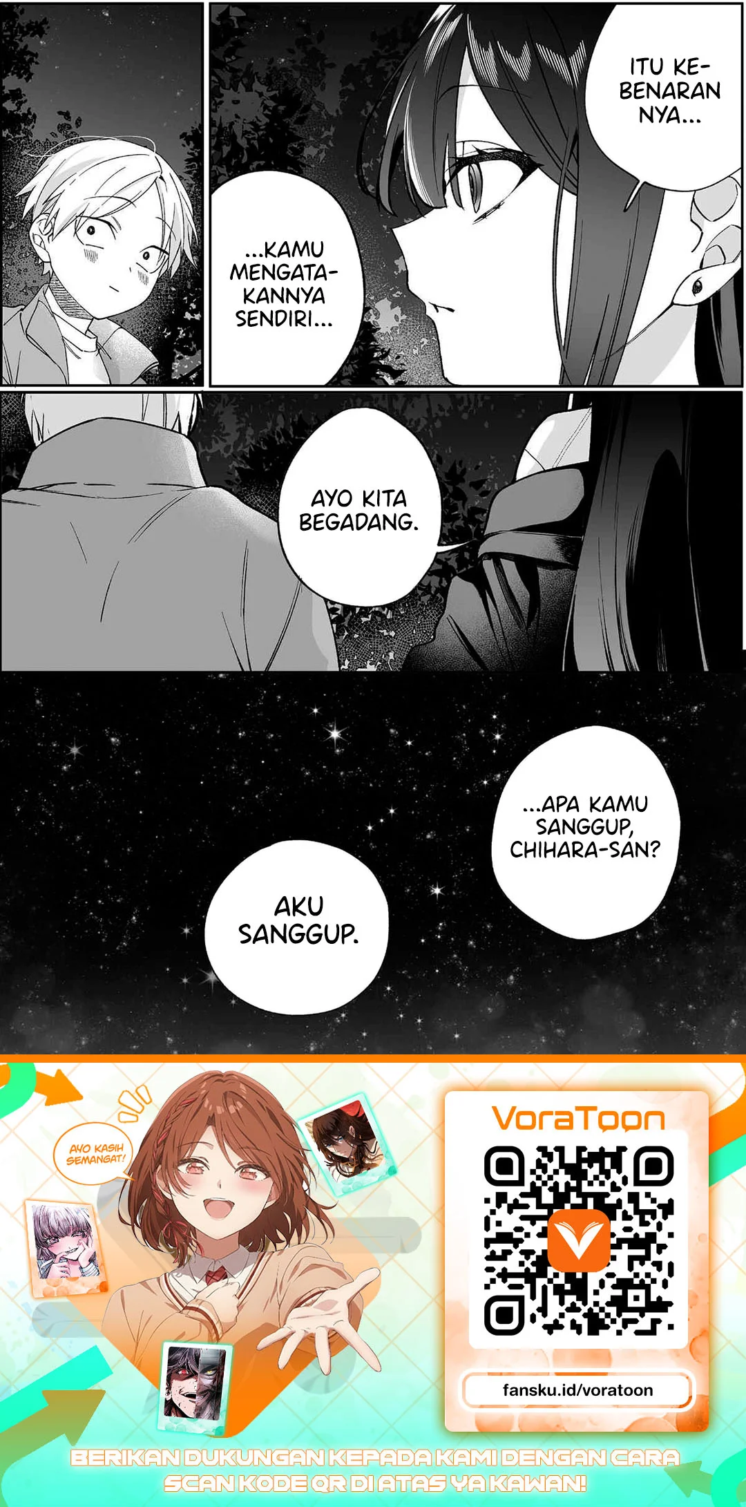 Jirai nandesu ka? Chihara-san (That Girl Is Cute… But Dangerous?) Chapter 103 Gambar 13