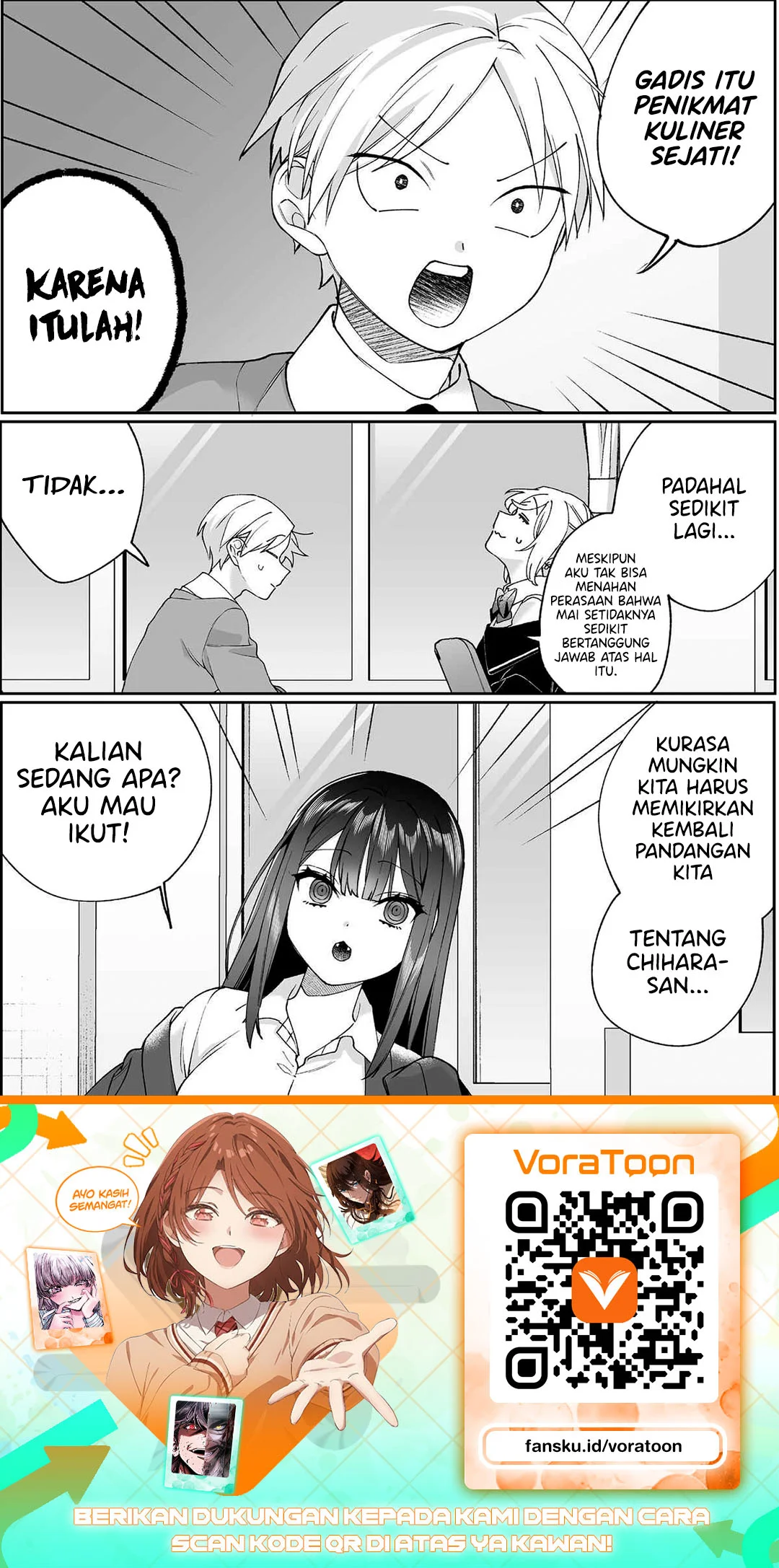 Jirai nandesu ka? Chihara-san (That Girl Is Cute… But Dangerous?) Chapter 105 Gambar 11