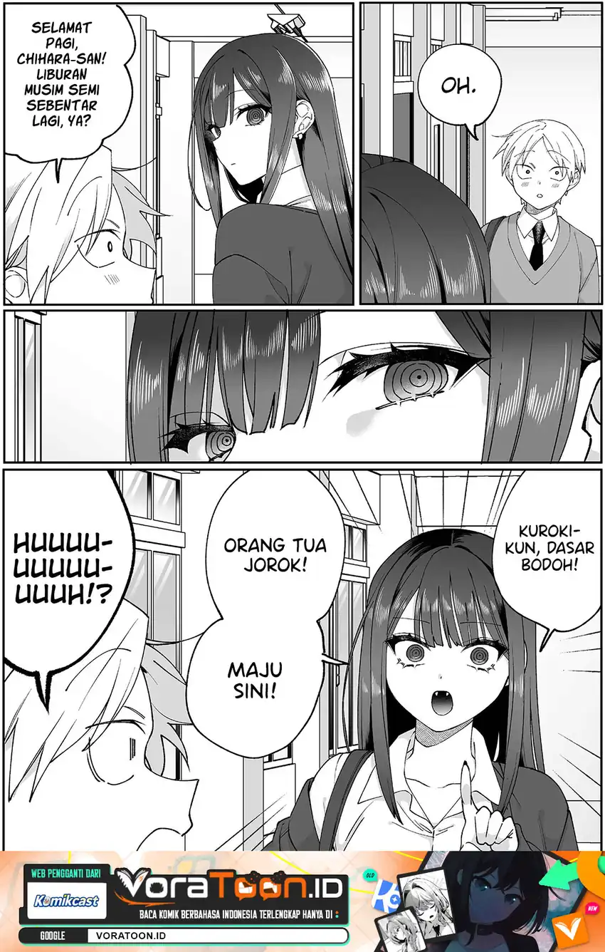 Jirai nandesu ka? Chihara-san (That Girl Is Cute… But Dangerous?) Chapter 106 halaman 3