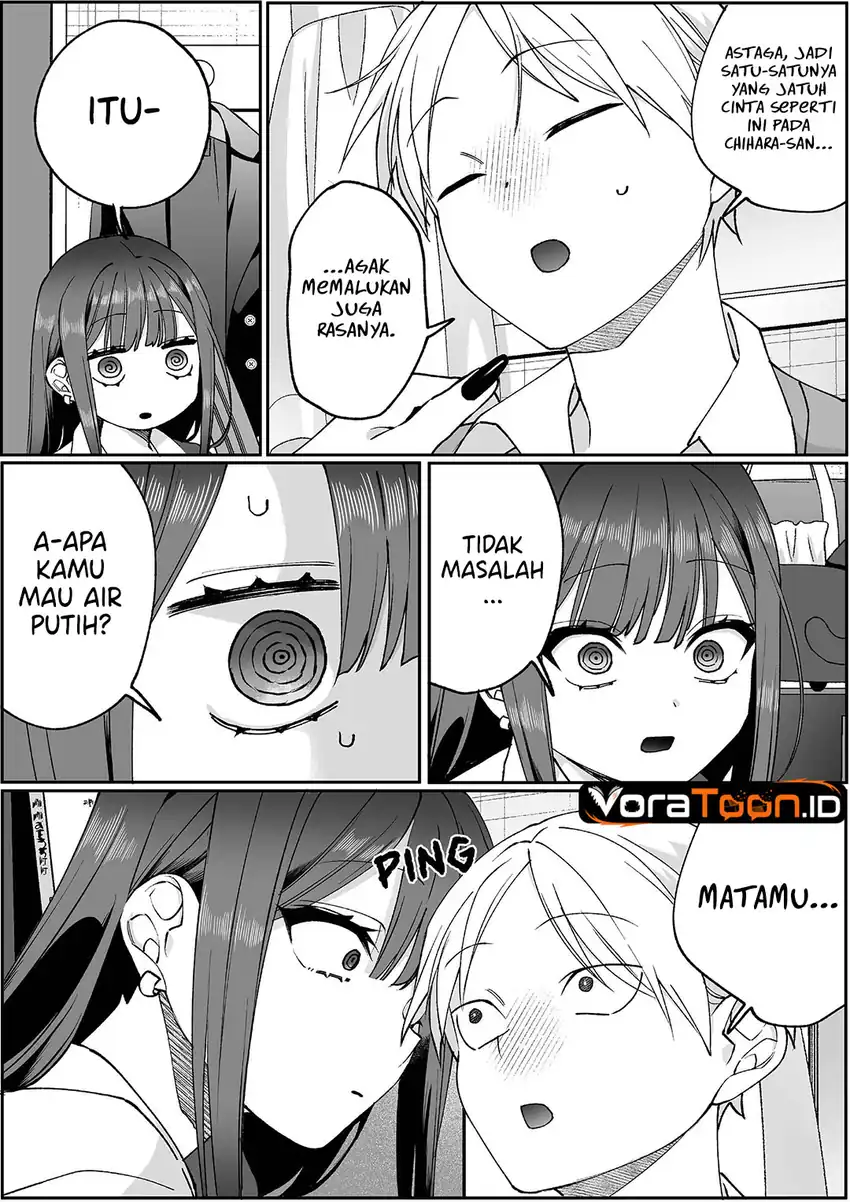 Jirai nandesu ka? Chihara-san (That Girl Is Cute… But Dangerous?) Chapter 107 Gambar 9