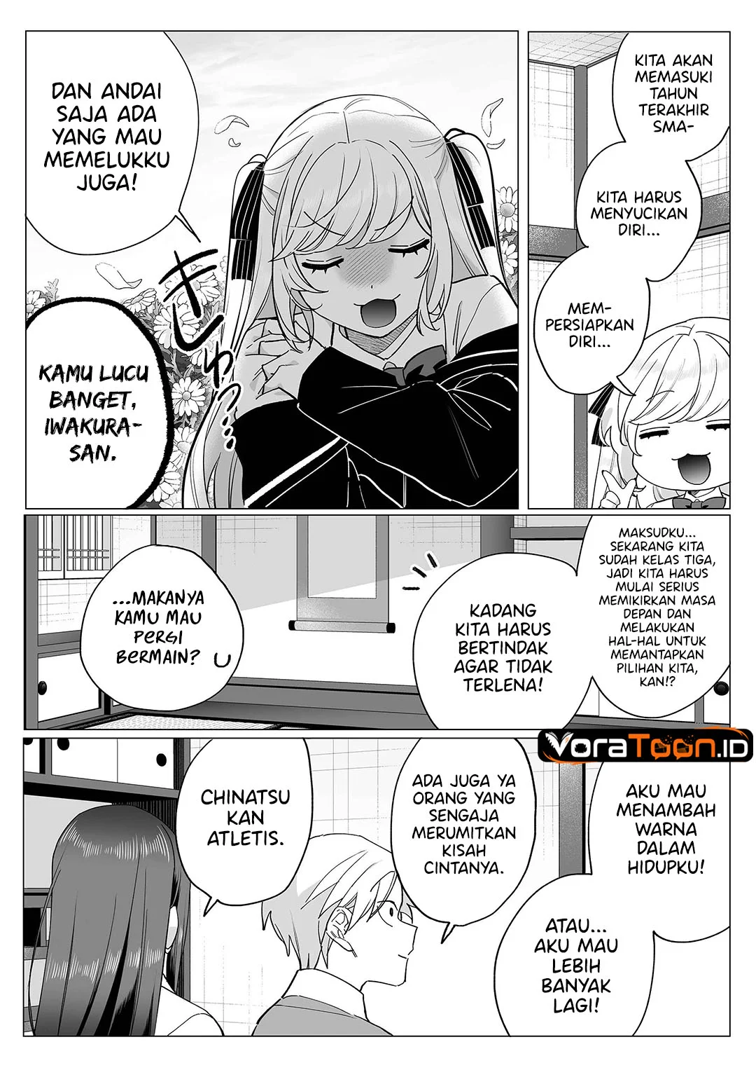 Jirai nandesu ka? Chihara-san (That Girl Is Cute… But Dangerous?) Chapter 108 Gambar 7