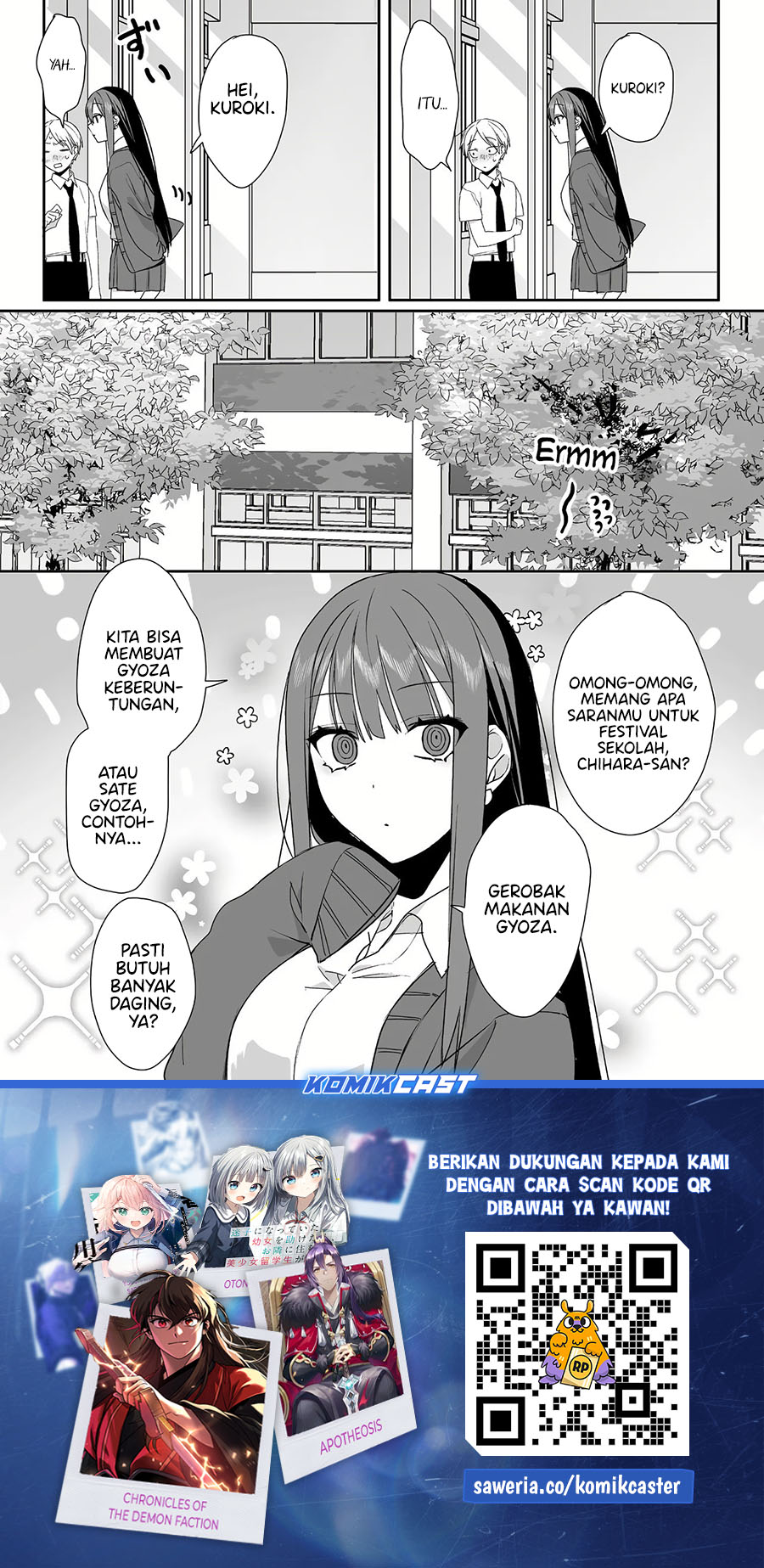 Jirai nandesu ka? Chihara-san (That Girl Is Cute… But Dangerous?) Chapter 43 Gambar 10