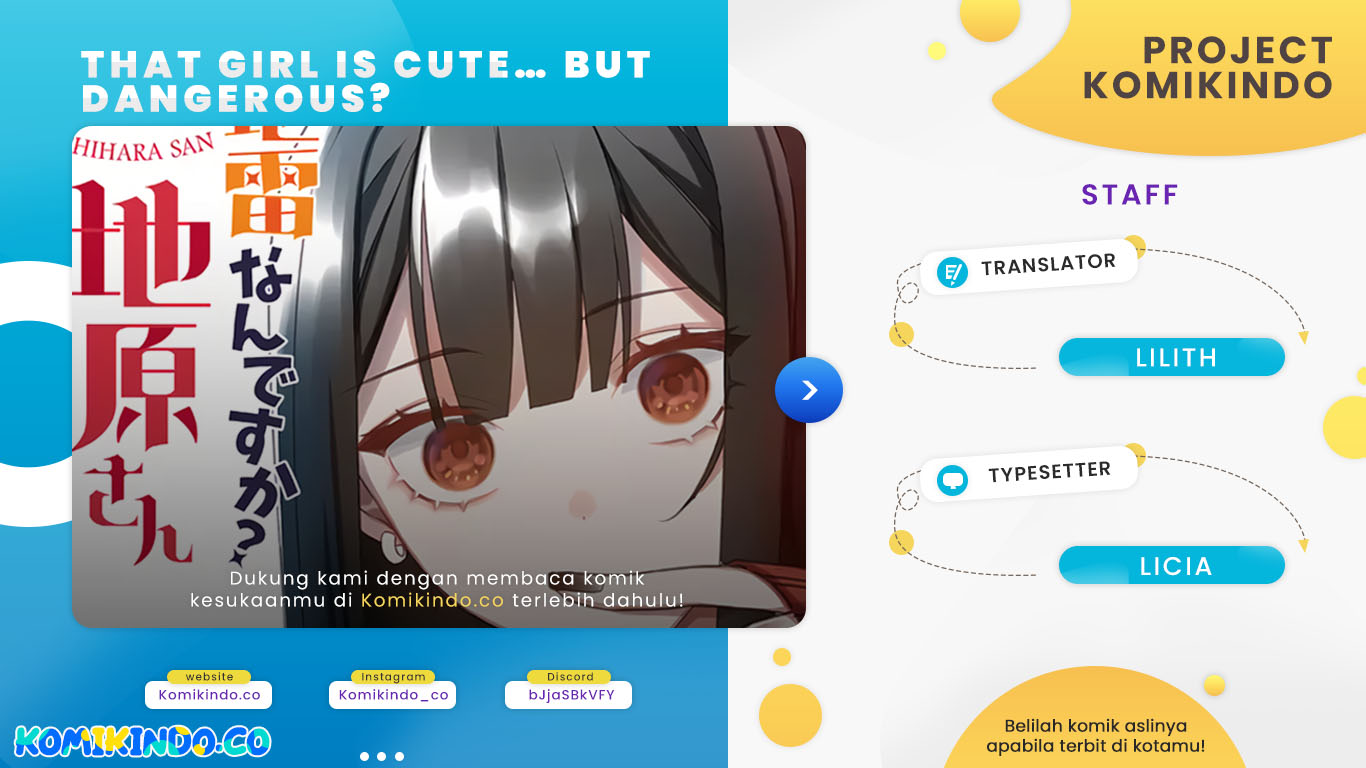 Baca Komik Jirai nandesu ka? Chihara-san (That Girl Is Cute… But Dangerous?) Chapter 6 Gambar 1