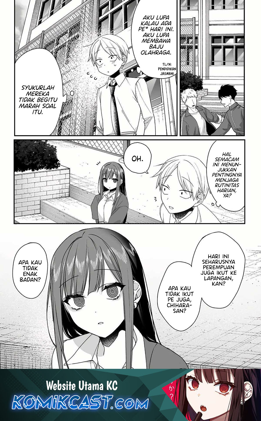 Baca Komik Jirai nandesu ka? Chihara-san (That Girl Is Cute… But Dangerous?) Chapter 60 Gambar 1