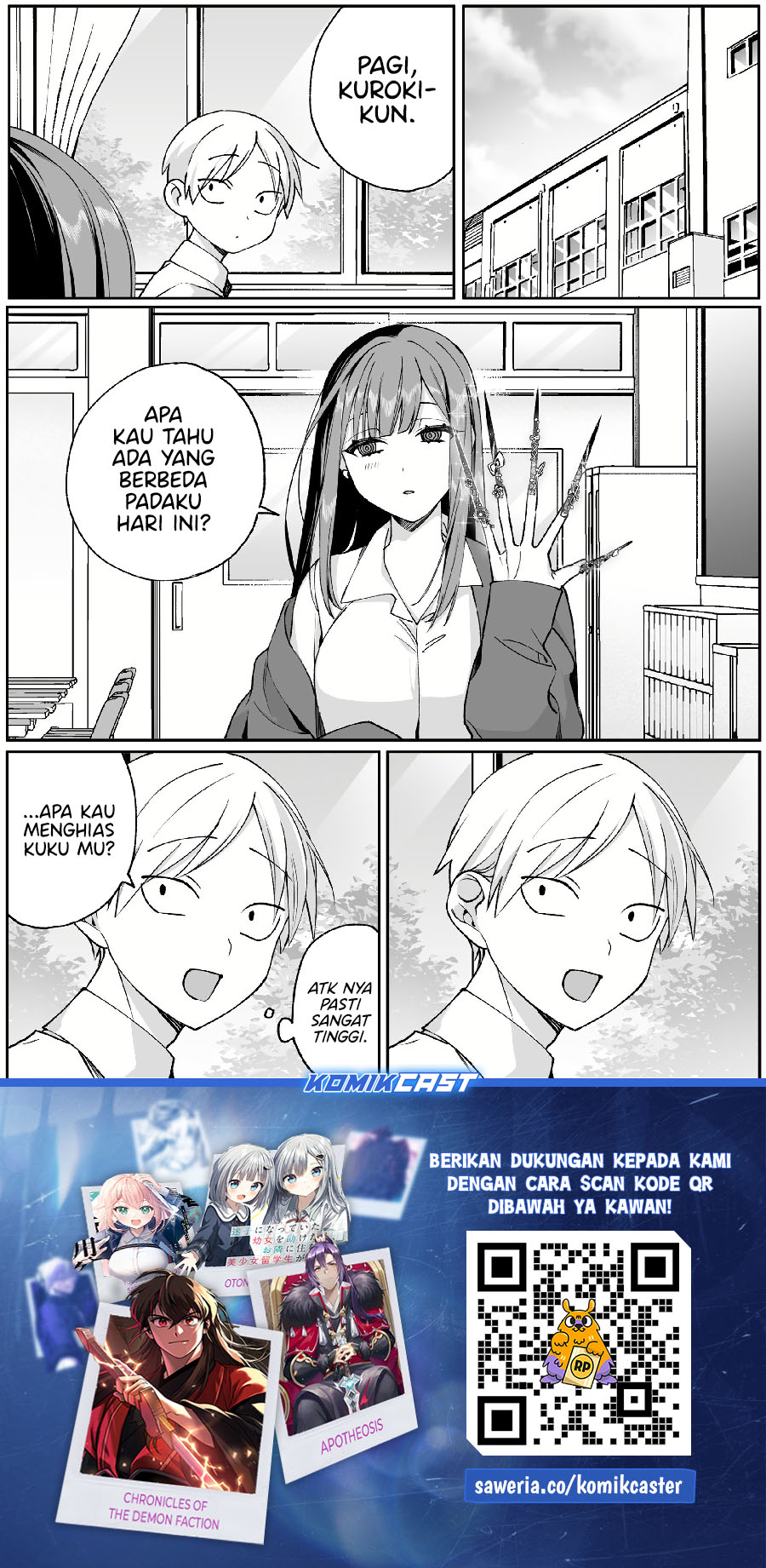 Jirai nandesu ka? Chihara-san (That Girl Is Cute… But Dangerous?) Chapter 69 Gambar 10