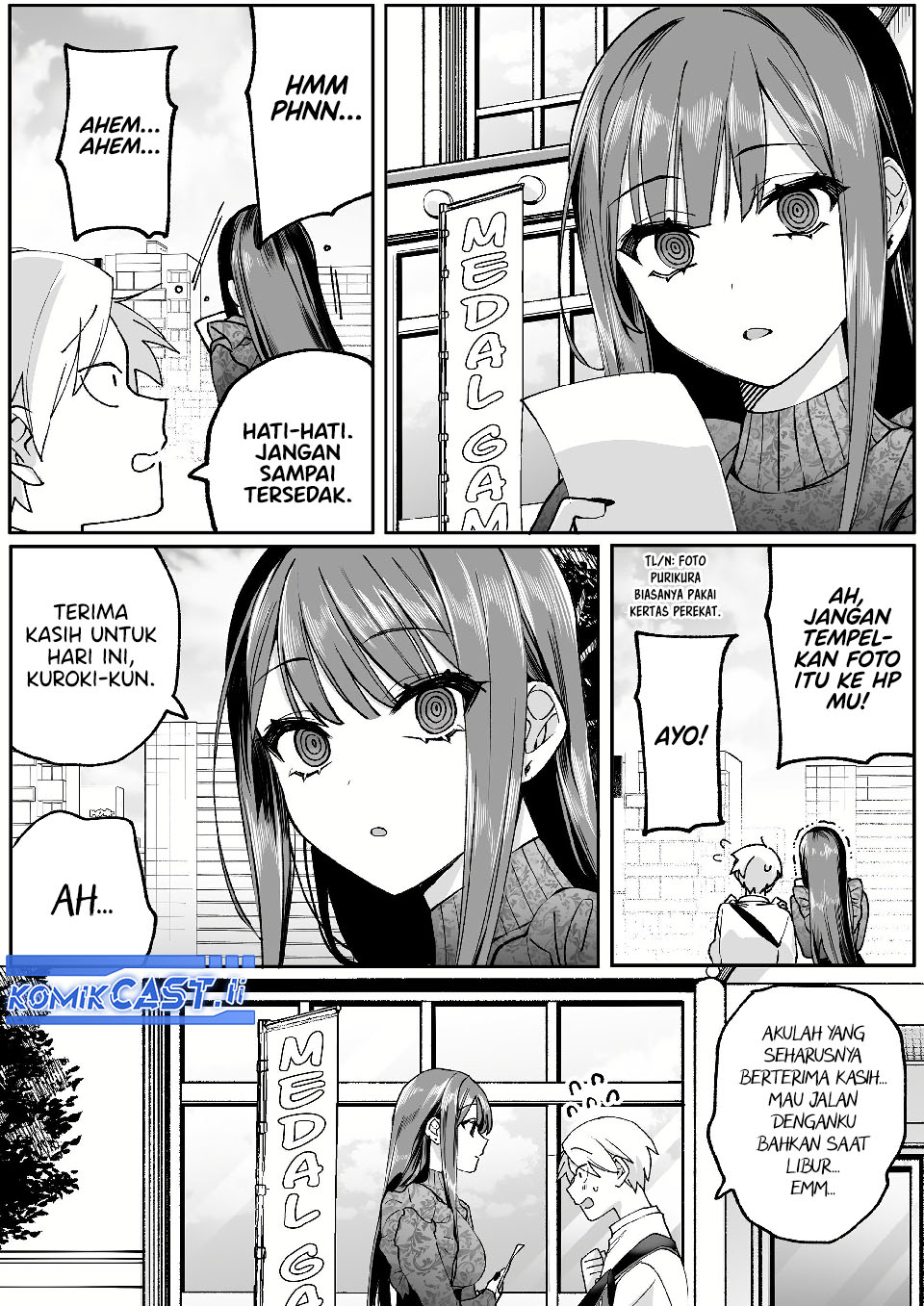 Jirai nandesu ka? Chihara-san (That Girl Is Cute… But Dangerous?) Chapter 70 Gambar 10