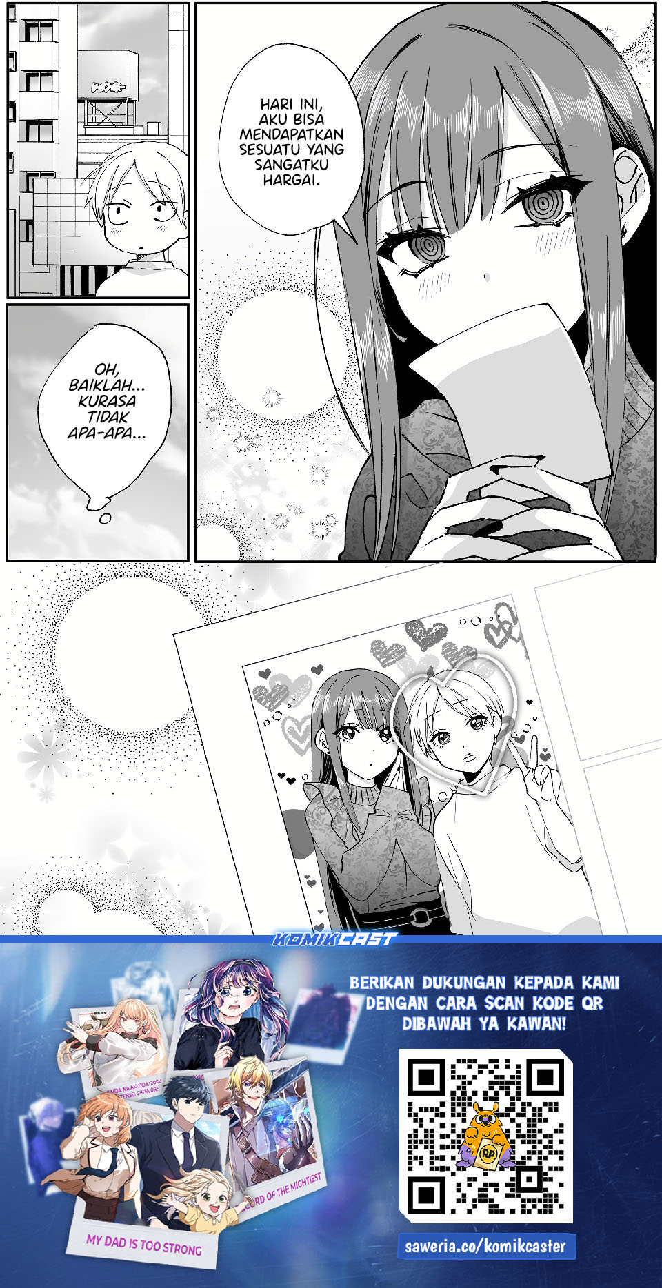 Jirai nandesu ka? Chihara-san (That Girl Is Cute… But Dangerous?) Chapter 70 Gambar 11