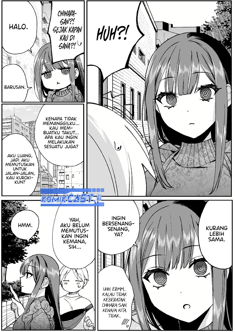 Jirai nandesu ka? Chihara-san (That Girl Is Cute… But Dangerous?) Chapter 70 Gambar 4
