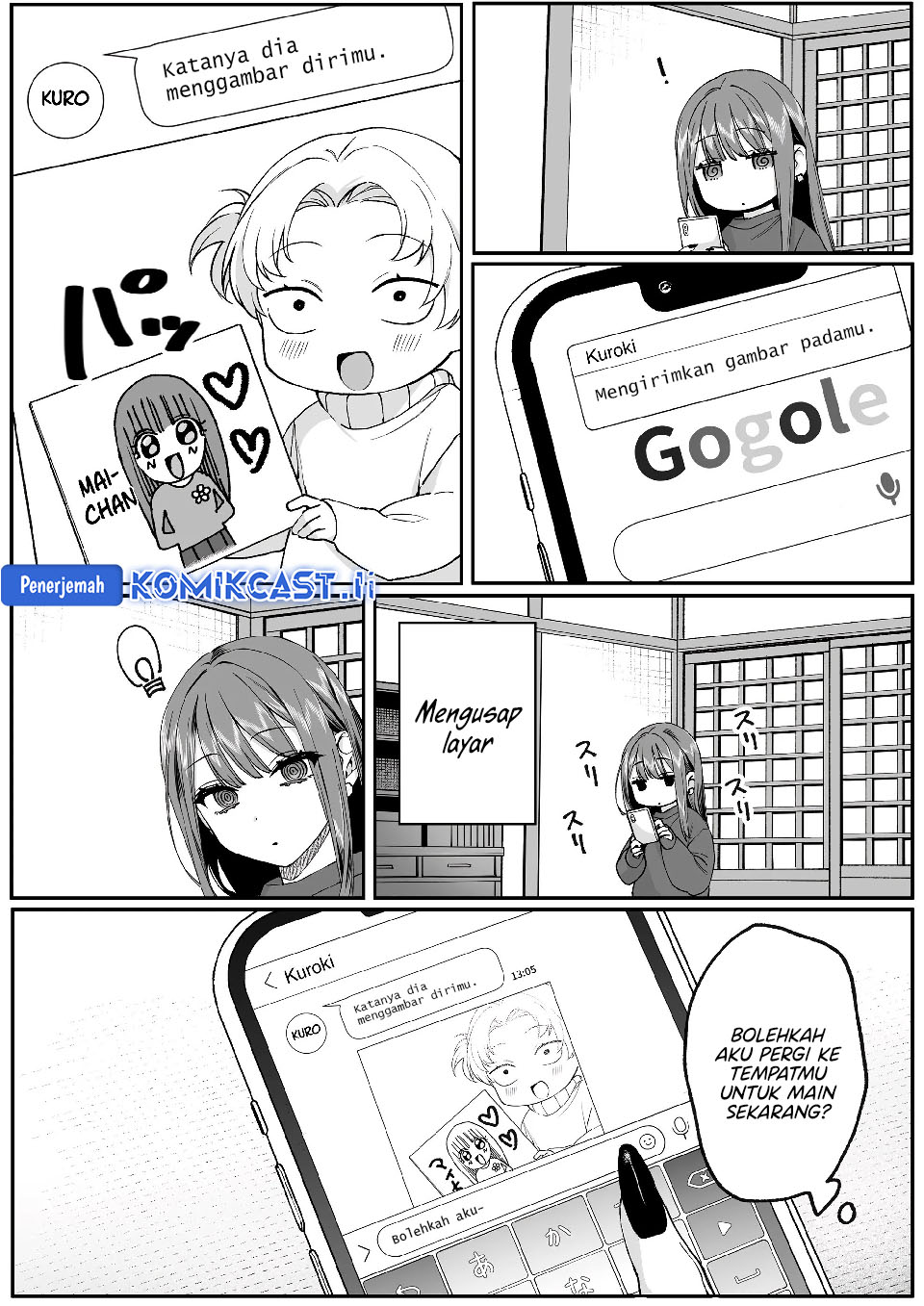 Jirai nandesu ka? Chihara-san (That Girl Is Cute… But Dangerous?) Chapter 74 Gambar 9