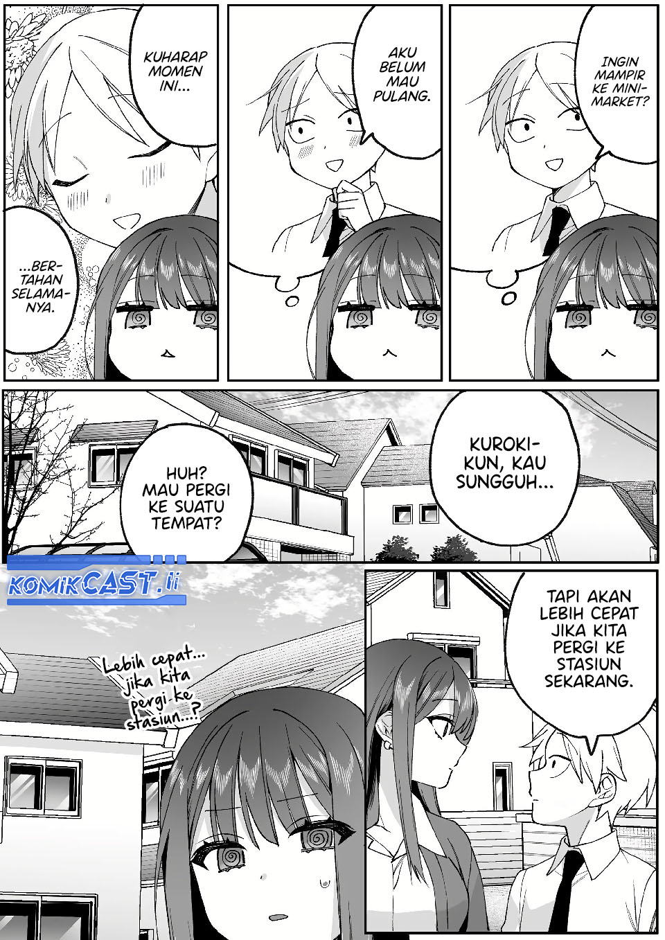 Jirai nandesu ka? Chihara-san (That Girl Is Cute… But Dangerous?) Chapter 77 Gambar 8