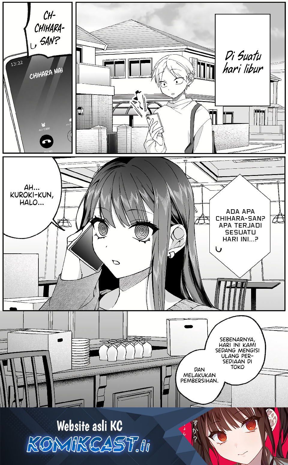 Baca Komik Jirai nandesu ka? Chihara-san (That Girl Is Cute… But Dangerous?) Chapter 78 Gambar 1