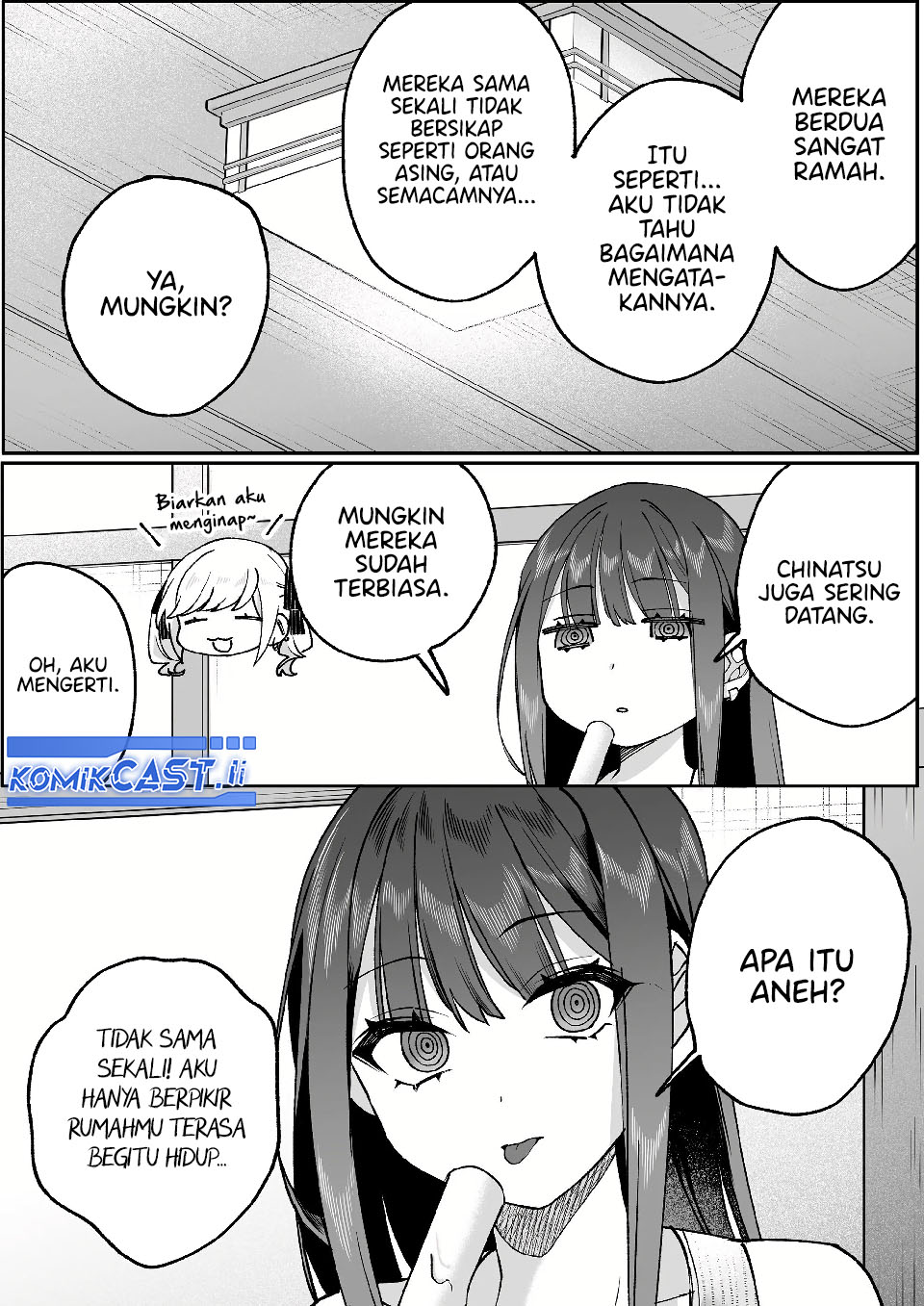 Jirai nandesu ka? Chihara-san (That Girl Is Cute… But Dangerous?) Chapter 80 Gambar 17