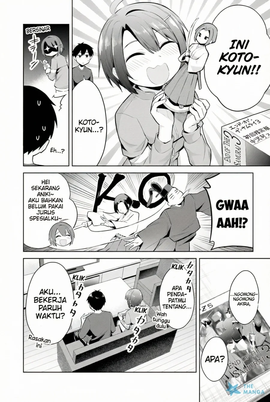 Jitsu wa Gimai (Imouto) deshita. ~Saikin de Kitagiri no Otouto no Kyorikan ga Yatara Chikaiwake~ Chapter 18 Gambar 25