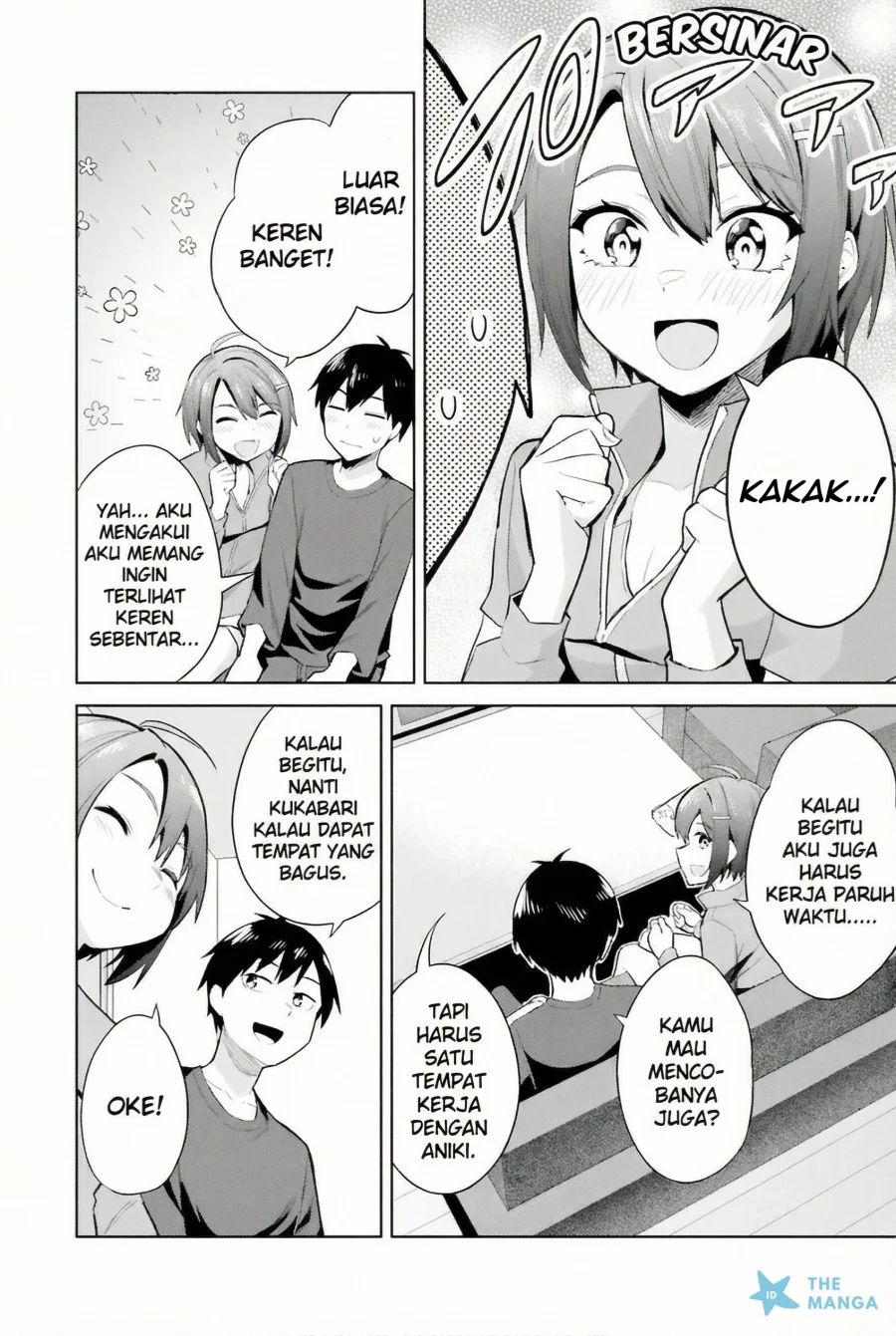 Jitsu wa Gimai (Imouto) deshita. ~Saikin de Kitagiri no Otouto no Kyorikan ga Yatara Chikaiwake~ Chapter 18 Gambar 29