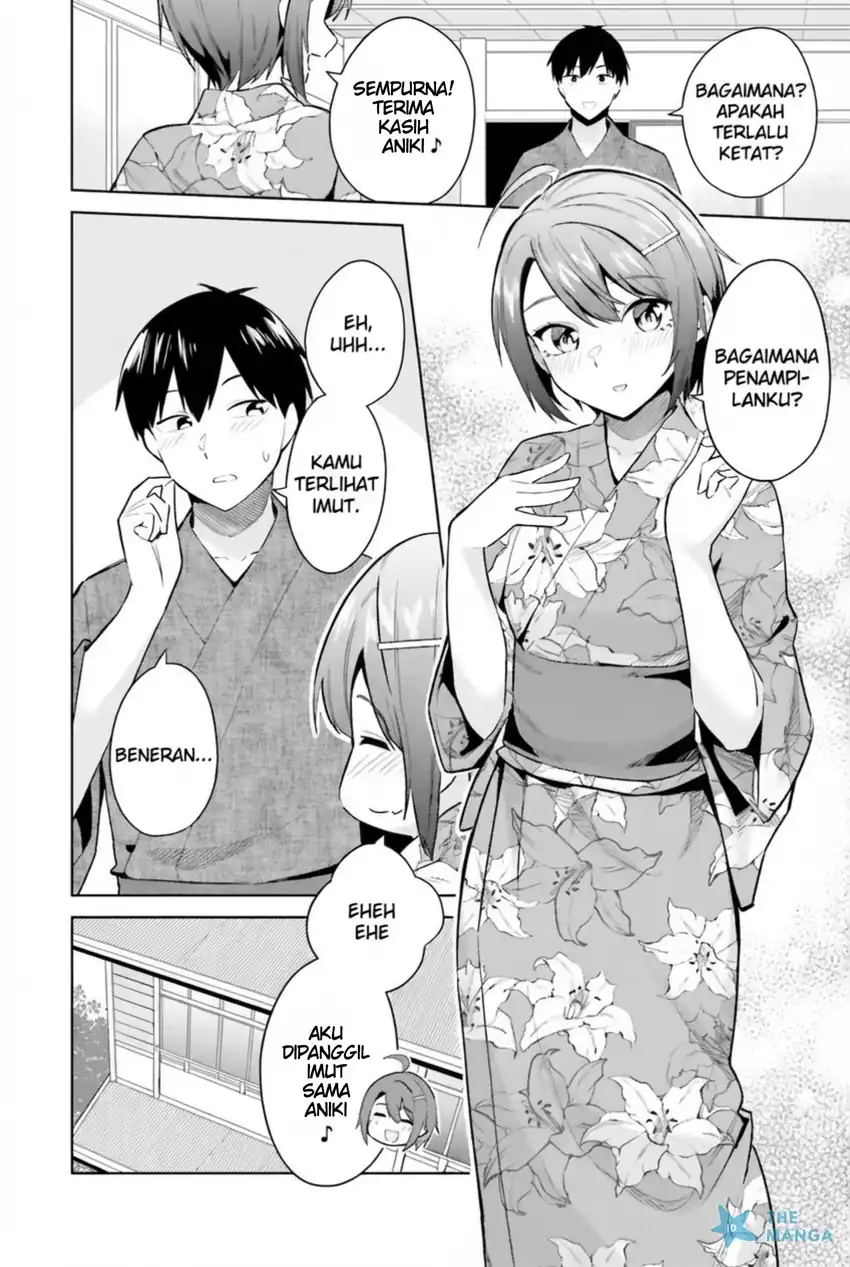 Jitsu wa Gimai (Imouto) deshita. ~Saikin de Kitagiri no Otouto no Kyorikan ga Yatara Chikaiwake~ Chapter 20 Gambar 21