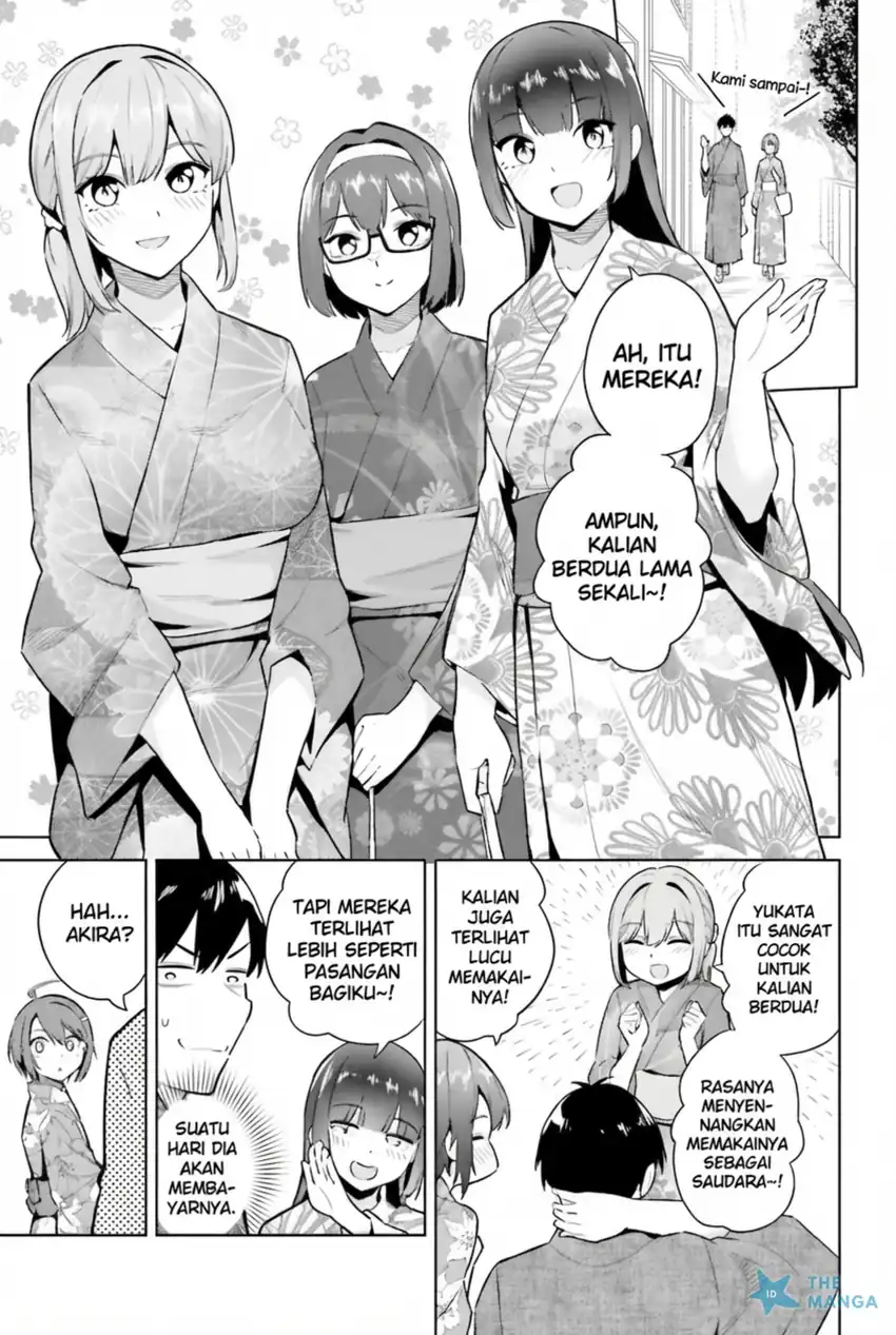 Jitsu wa Gimai (Imouto) deshita. ~Saikin de Kitagiri no Otouto no Kyorikan ga Yatara Chikaiwake~ Chapter 20 Gambar 22