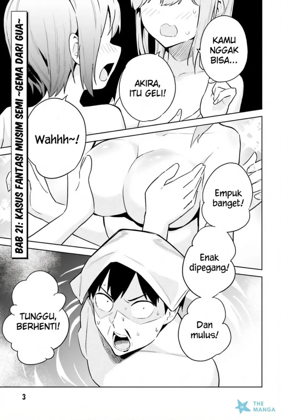 Manga Jitsu wa Gimai (Imouto) deshita. ~Saikin de Kitagiri no Otouto no Kyorikan ga Yatara Chikaiwake~ Chapter 21 gambar 2