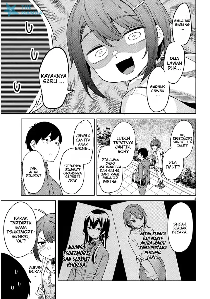 Jitsu wa Gimai (Imouto) deshita. ~Saikin de Kitagiri no Otouto no Kyorikan ga Yatara Chikaiwake~ Chapter 27 halaman 13