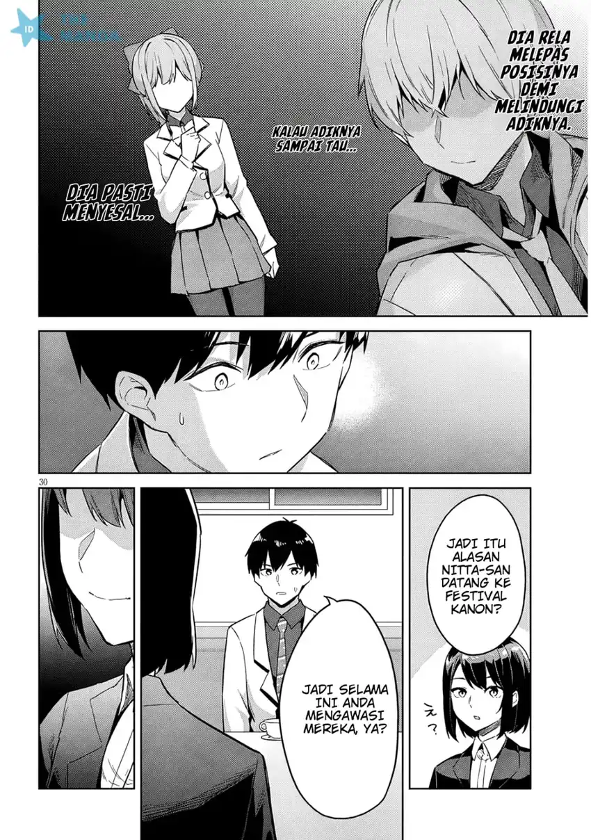 Jitsu wa Gimai (Imouto) deshita. ~Saikin de Kitagiri no Otouto no Kyorikan ga Yatara Chikaiwake~ Chapter 30 Gambar 31