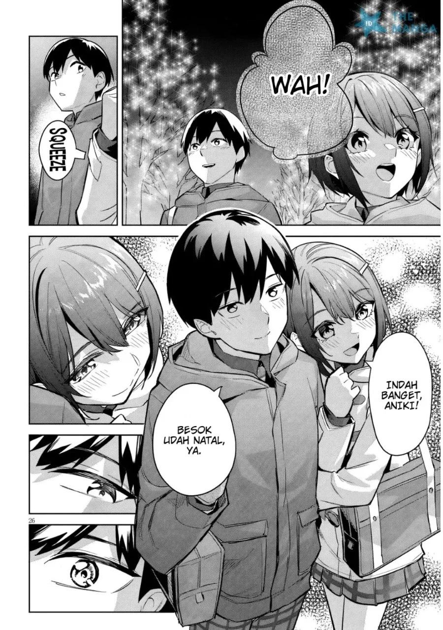 Jitsu wa Gimai (Imouto) deshita. ~Saikin de Kitagiri no Otouto no Kyorikan ga Yatara Chikaiwake~ Chapter 34 Gambar 27