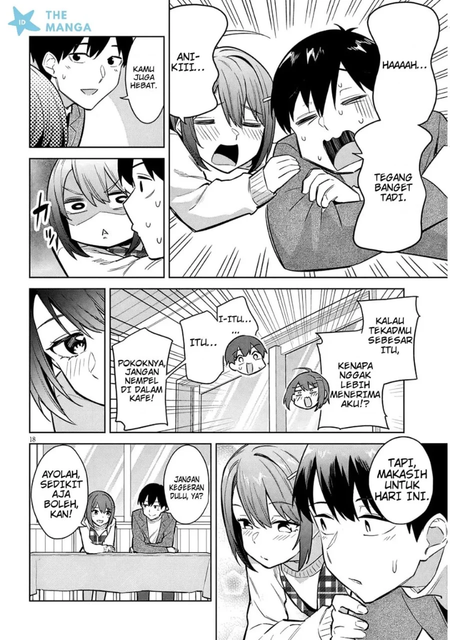 Jitsu wa Gimai (Imouto) deshita. ~Saikin de Kitagiri no Otouto no Kyorikan ga Yatara Chikaiwake~ Chapter 35 Gambar 19