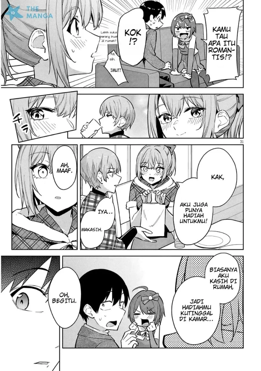 Jitsu wa Gimai (Imouto) deshita. ~Saikin de Kitagiri no Otouto no Kyorikan ga Yatara Chikaiwake~ Chapter 35 Gambar 32