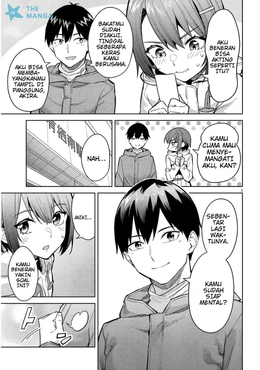 Jitsu wa Gimai (Imouto) deshita. ~Saikin de Kitagiri no Otouto no Kyorikan ga Yatara Chikaiwake~ Chapter 35 Gambar 4