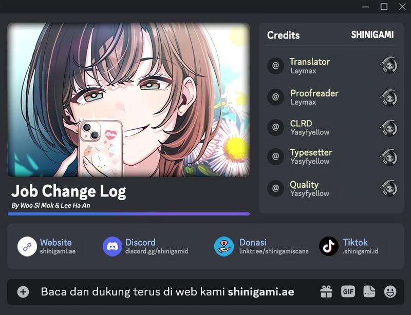 Baca Komik Job Change Log Chapter 10 Gambar 1