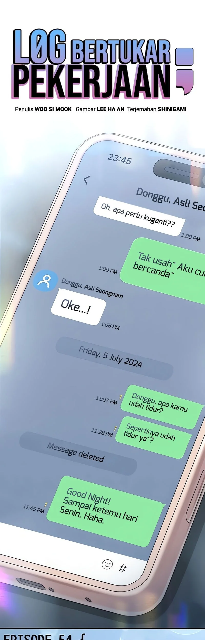 Job Change Log Chapter 54 Gambar 94