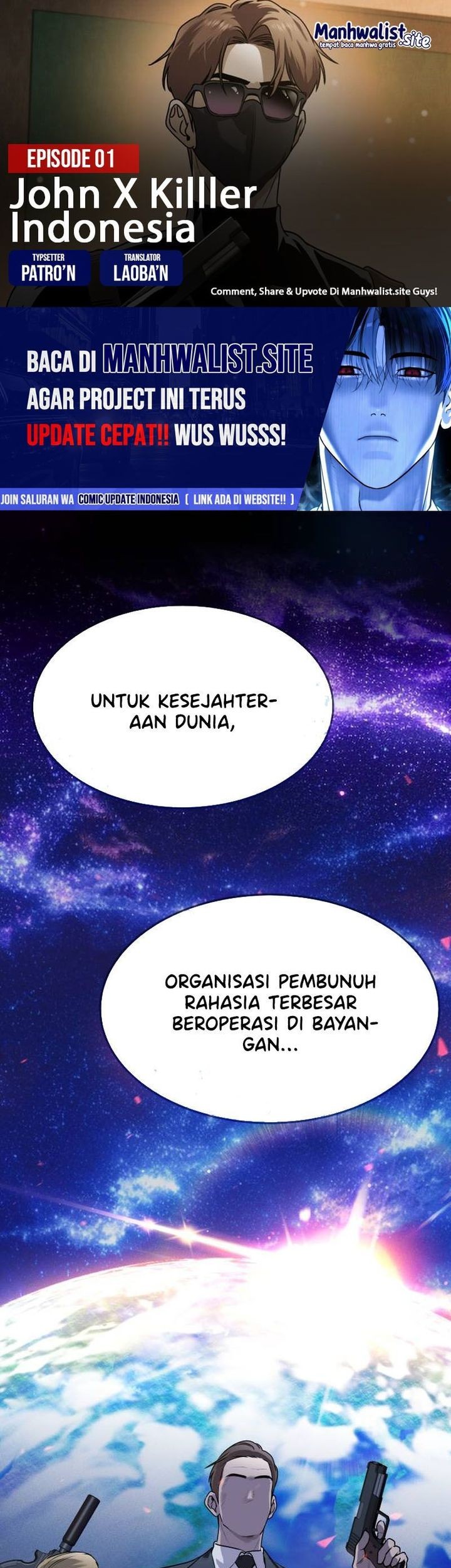 Baca Komik John X Killer Chapter 1 Gambar 1