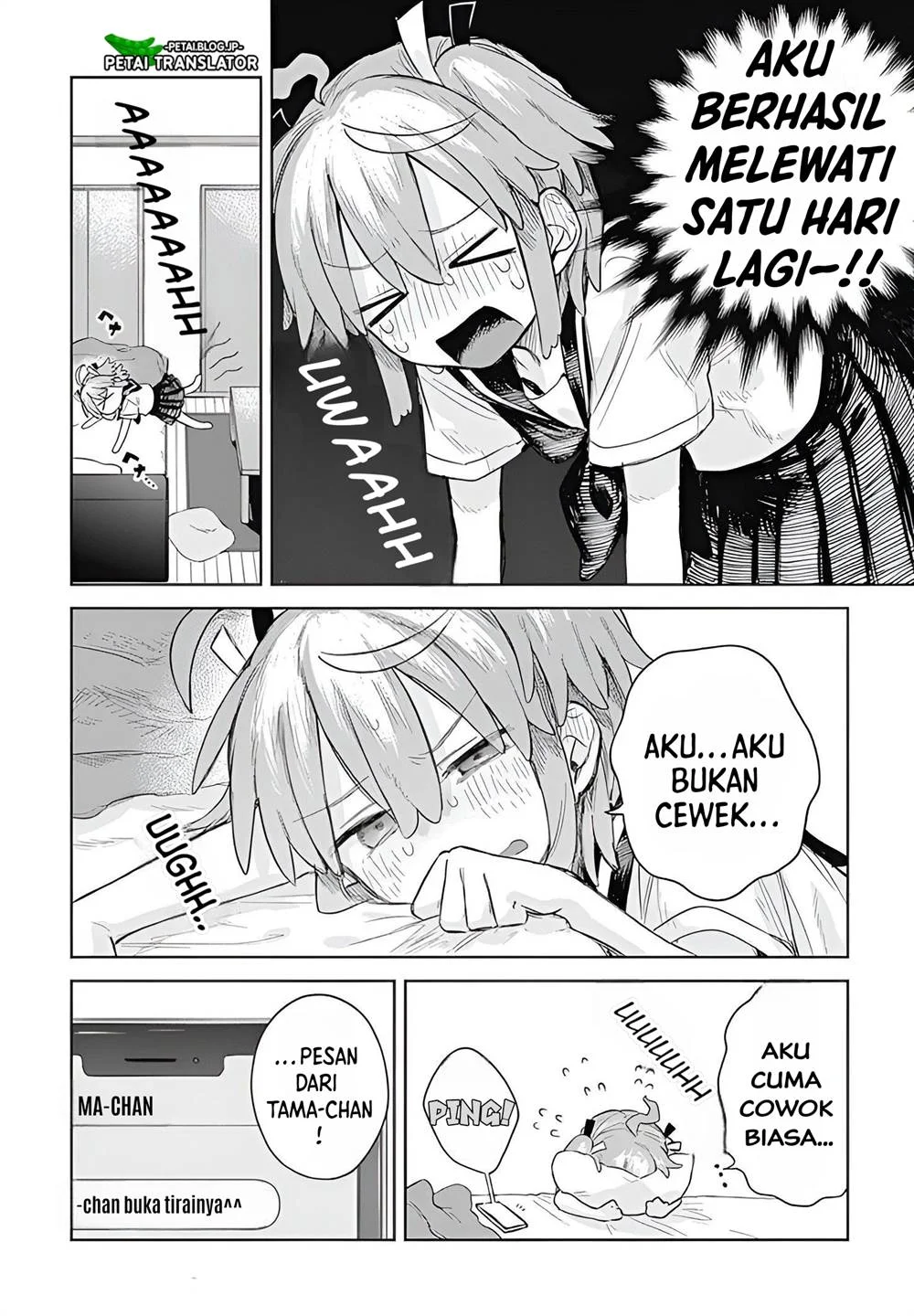 Josou Danshi wa Skirt wo Nugitai! Chapter 1 Gambar 30