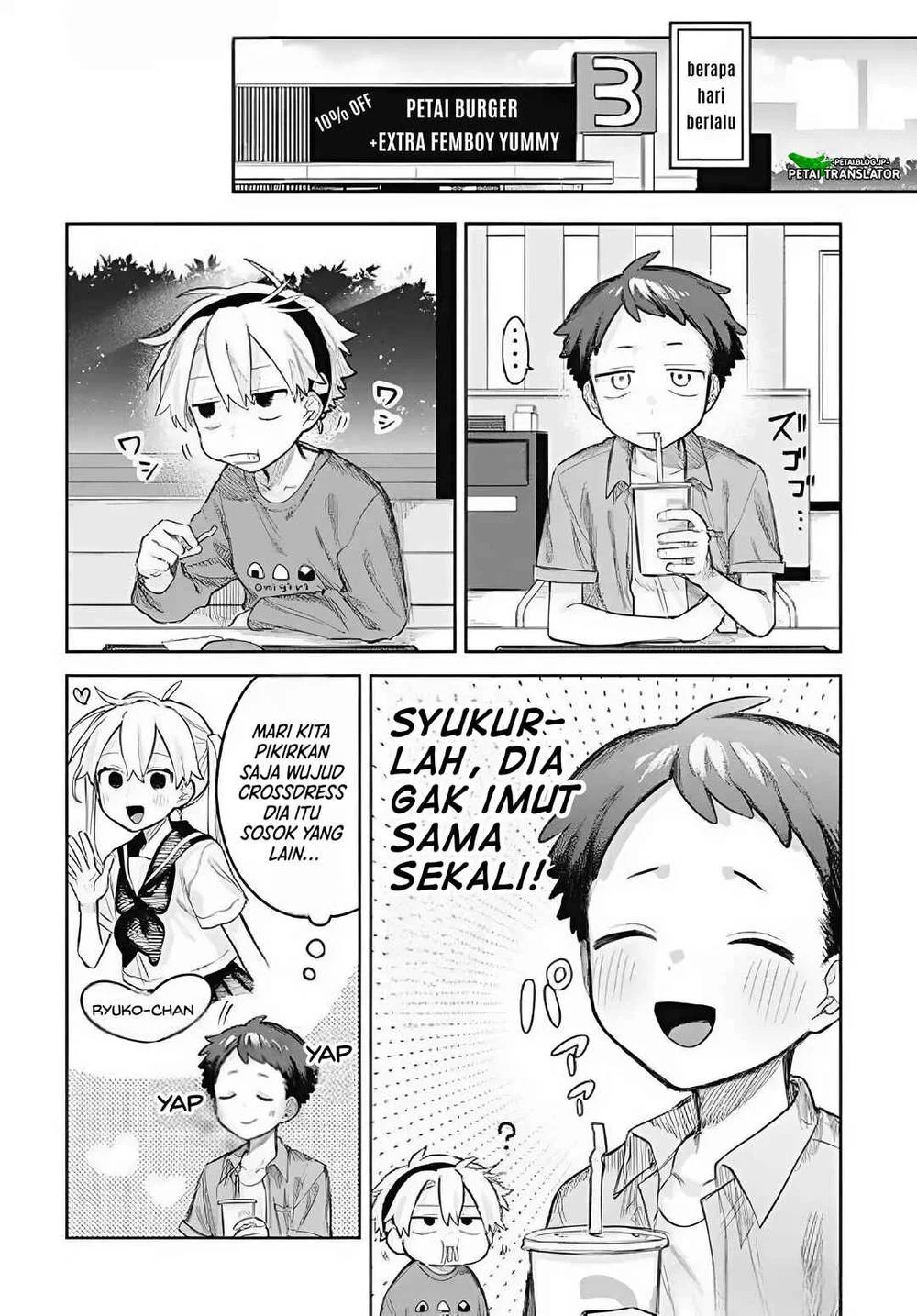 Josou Danshi wa Skirt wo Nugitai! Chapter 16 Gambar 10