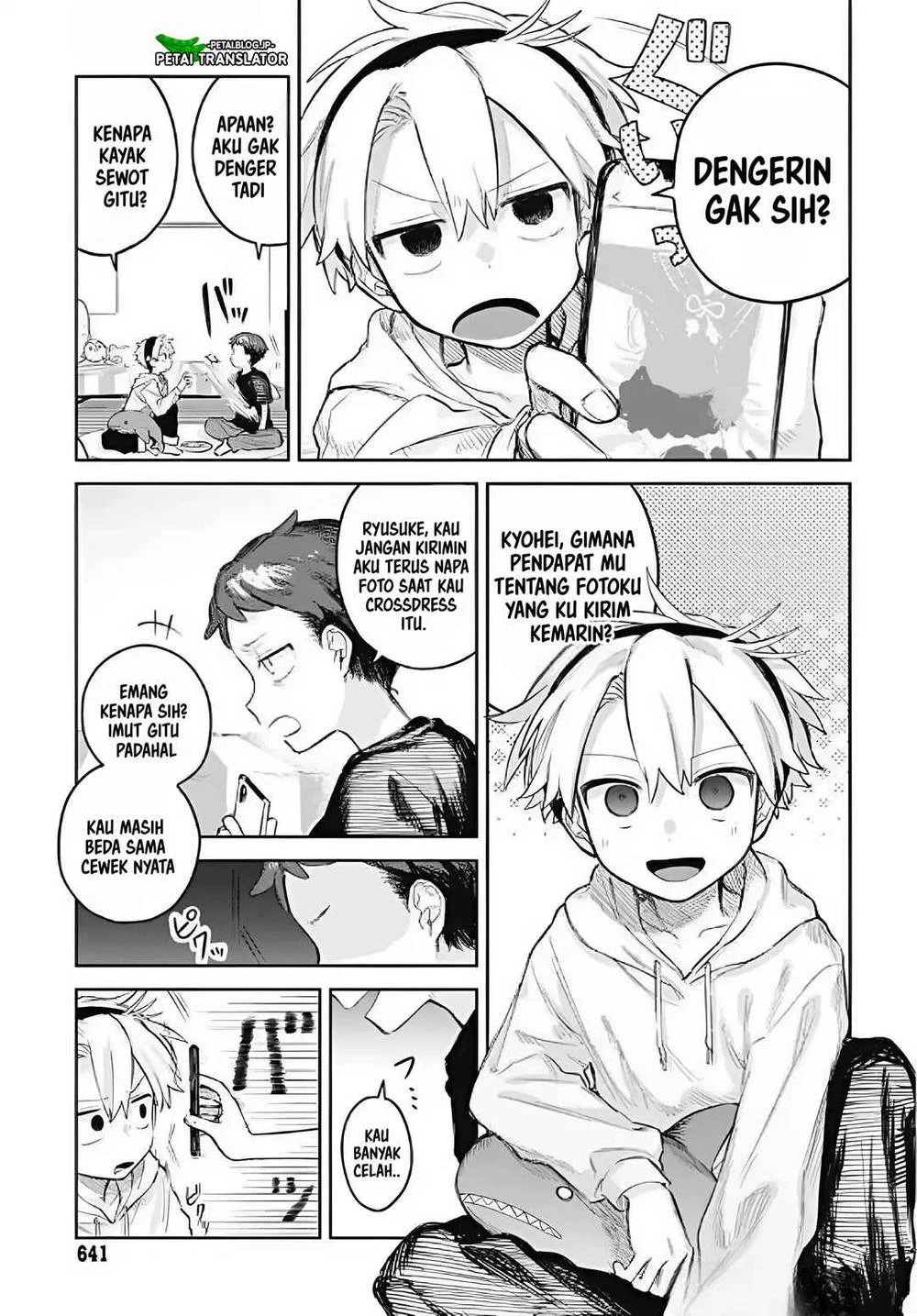 Josou Danshi wa Skirt wo Nugitai! Chapter 16 Gambar 3