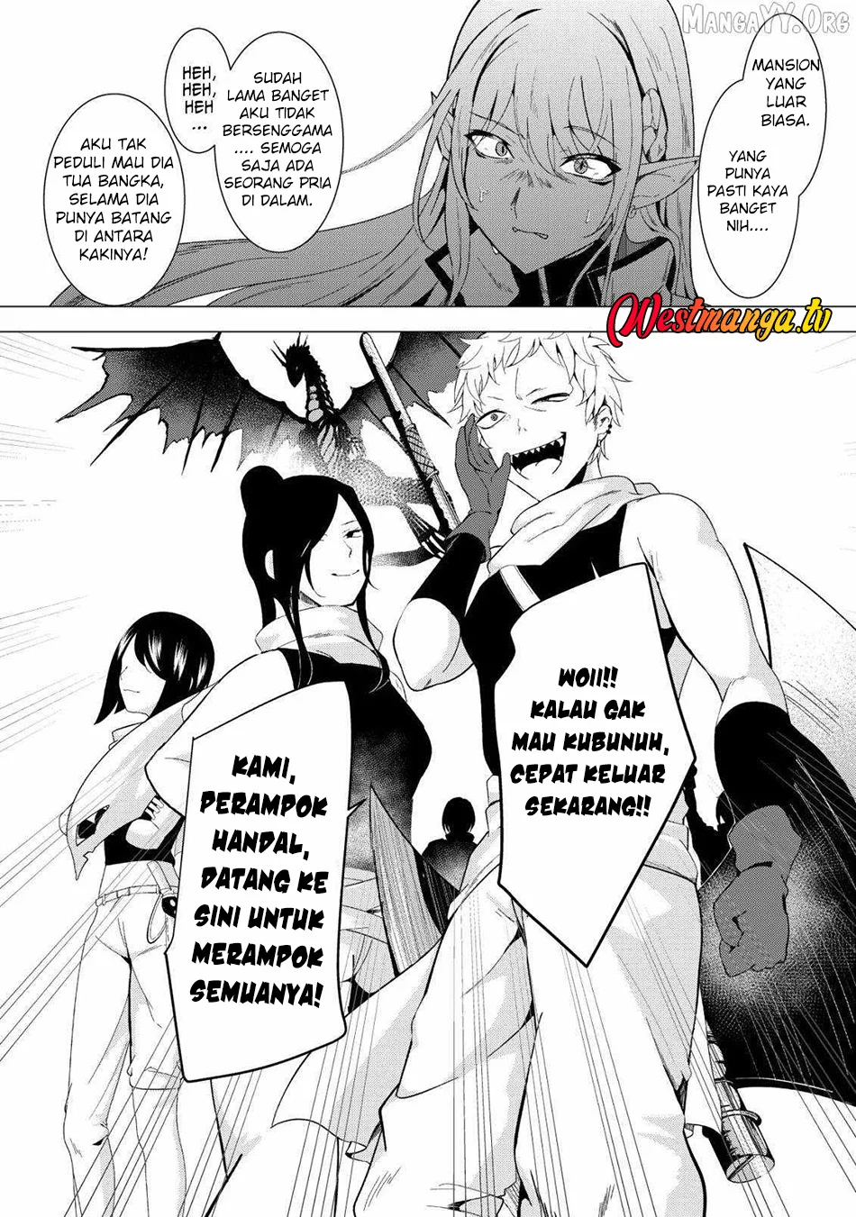 Joudan de Onna Yuusha-tachi wo Kudoita Daimaou, Sarawarete Kyousei Shinkon Seikatsu Chapter 4 Gambar 4