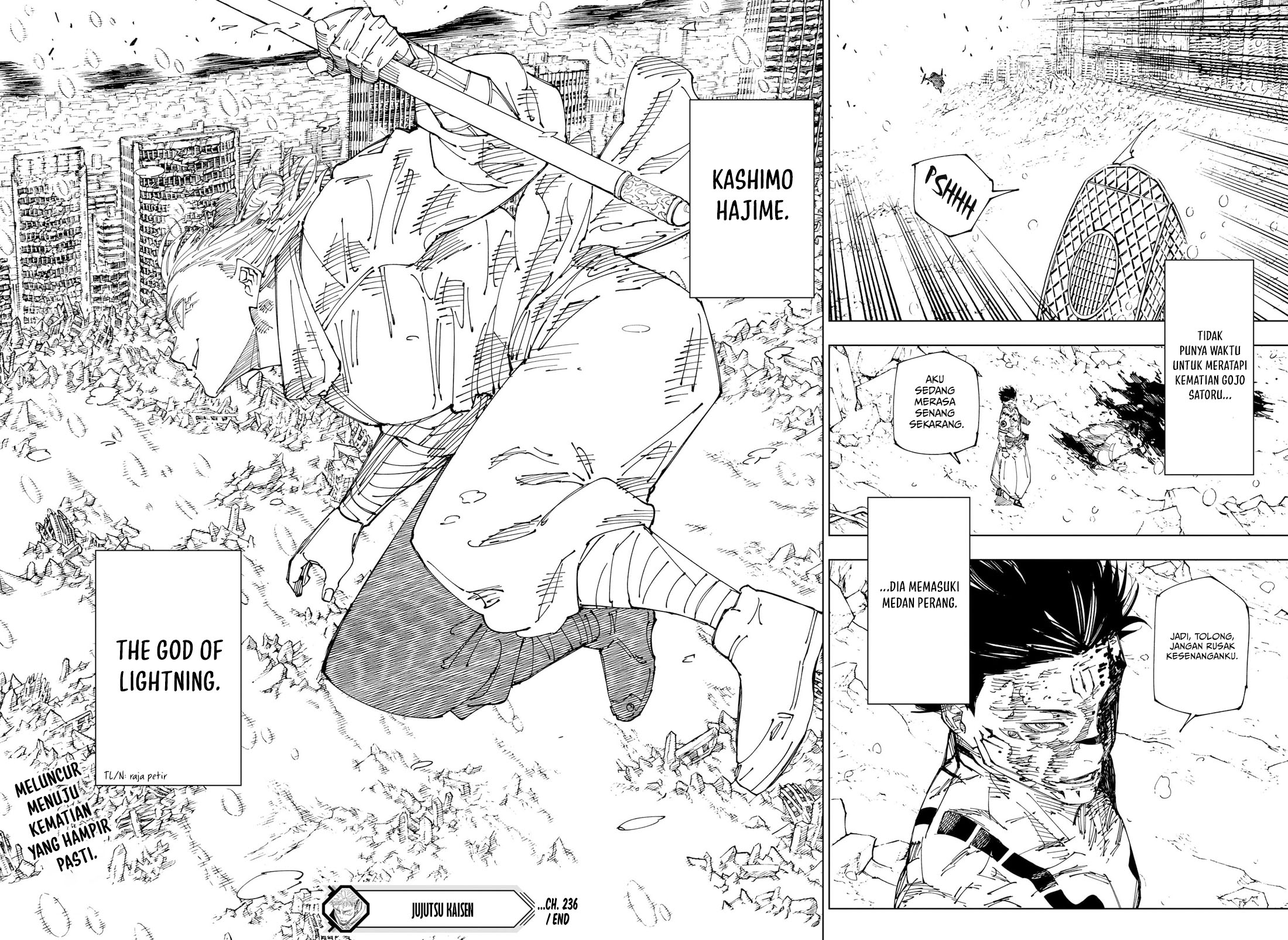Jujutsu Kaisen Chapter 236 Gambar 17
