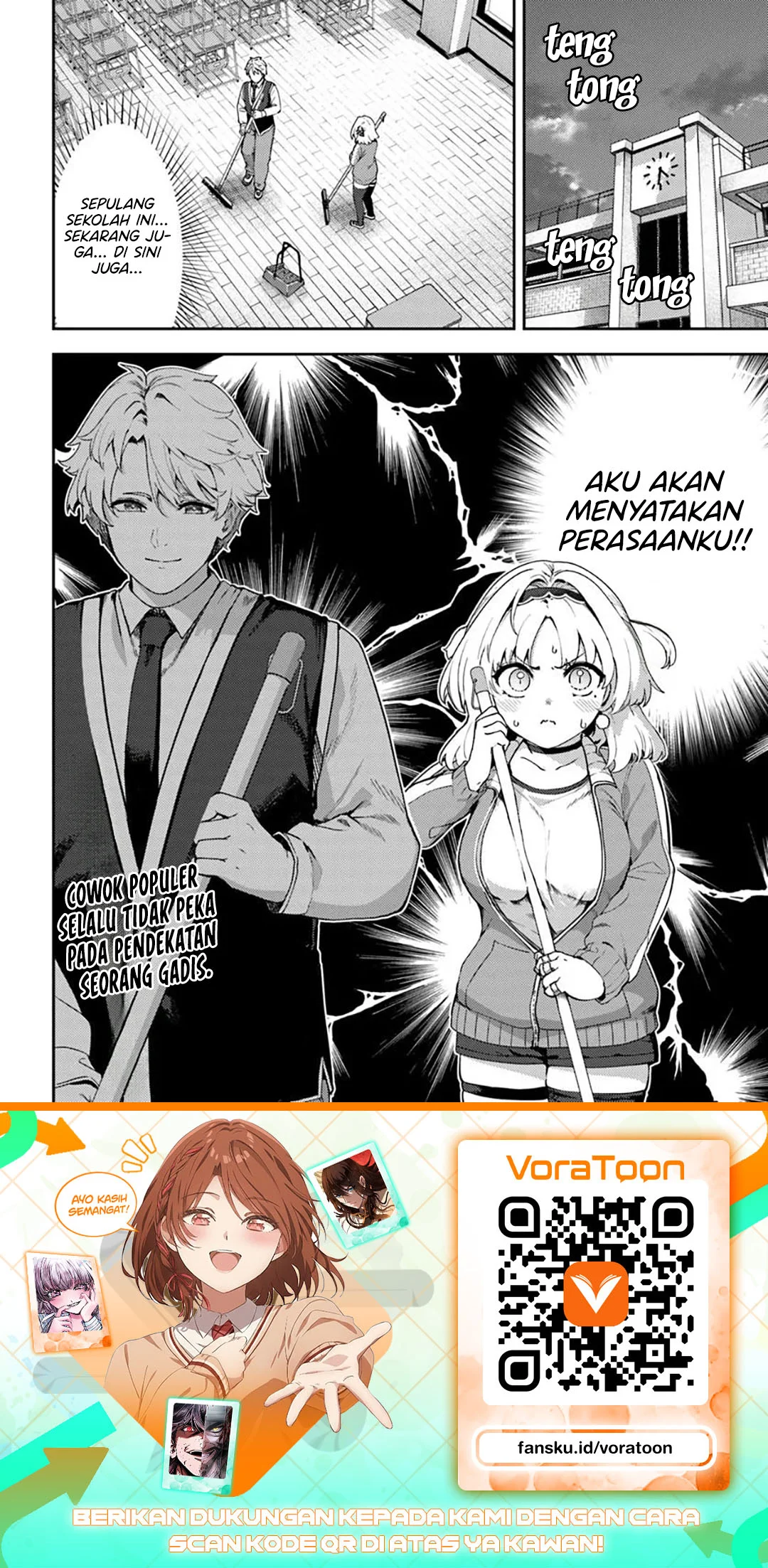 Juumonji-kun shika mienai!! Chapter 2 Gambar 21