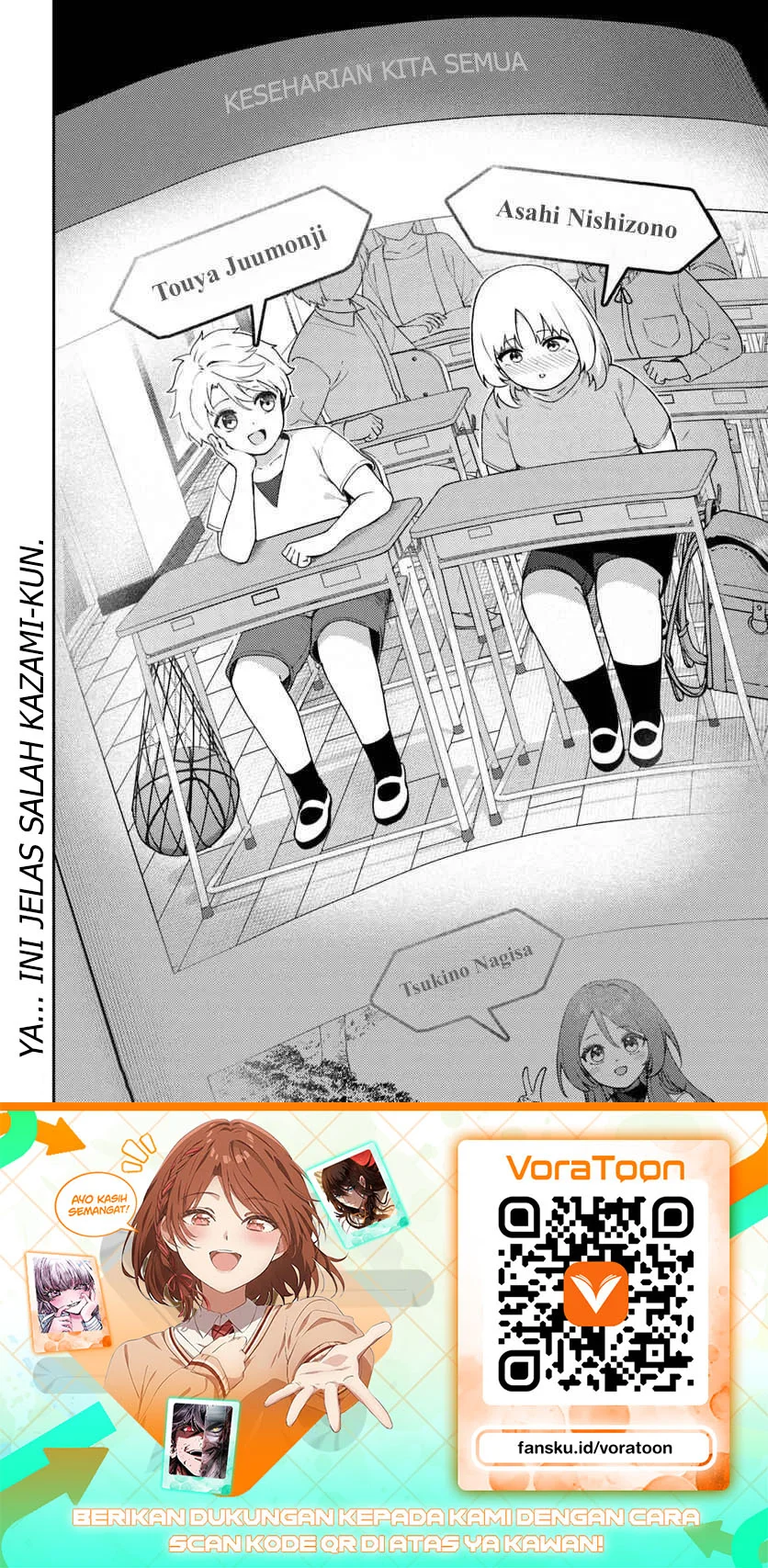 Juumonji-kun shika mienai!! Chapter 3 Gambar 22