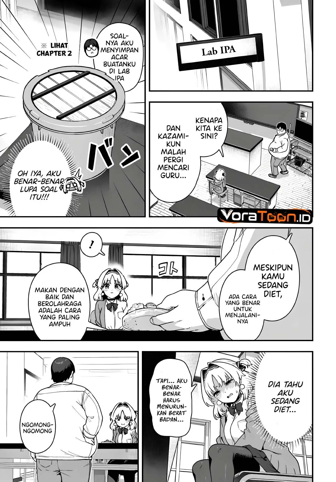Juumonji-kun shika mienai!! Chapter 4 Gambar 18