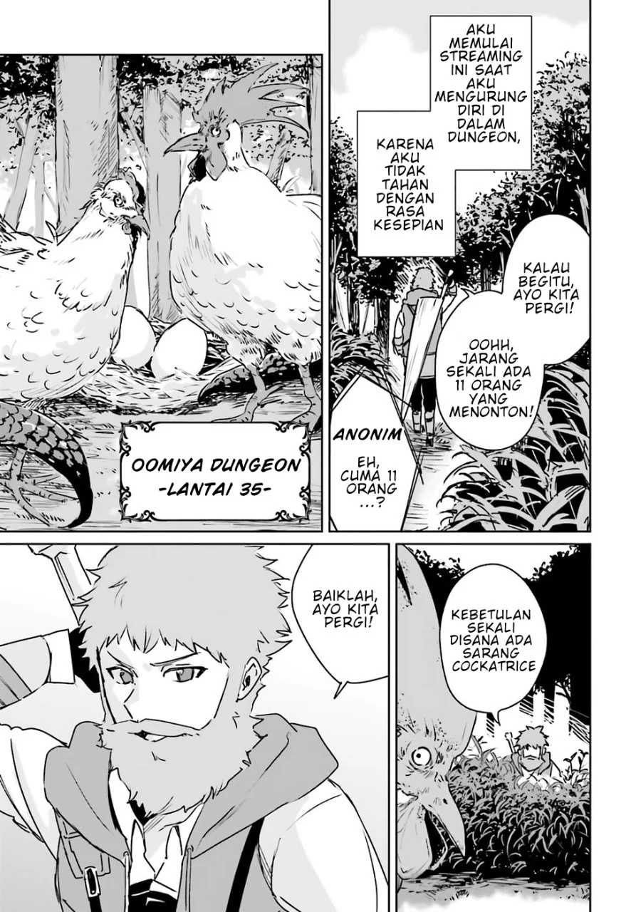 Juusho Futei Camper wa Dungeon de Nonbiri to Kurashitai ~Kiken na Shinsou Monster mo Ore ni Totte wa Shokuzai desu~ Chapter 1 Gambar 10