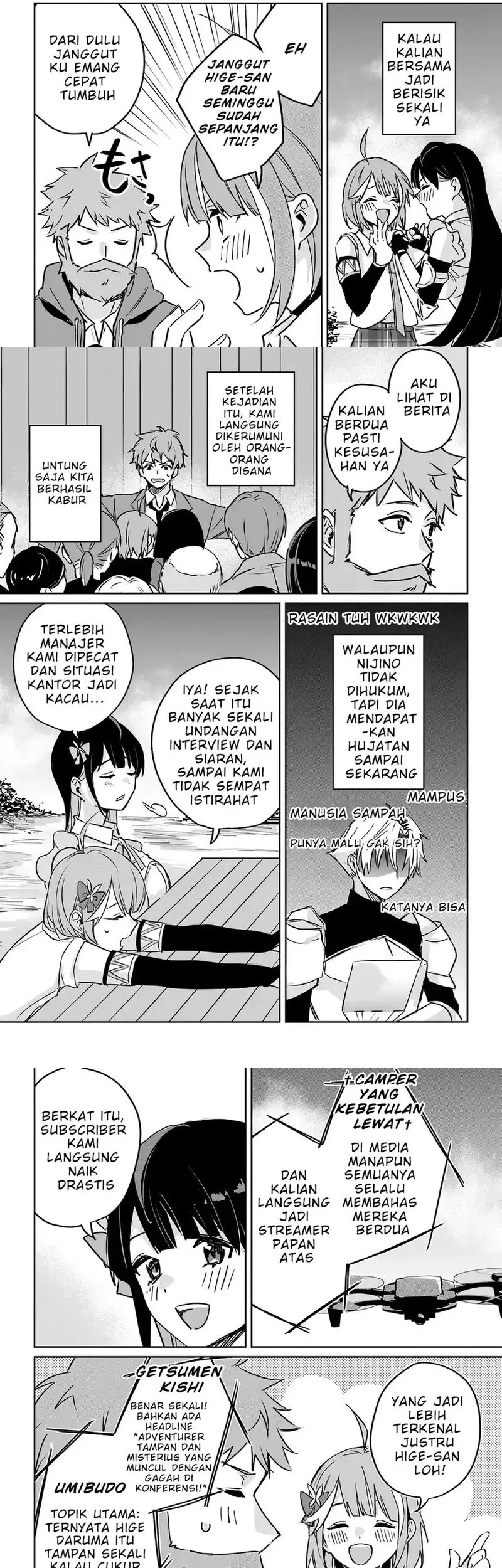 Juusho Futei Camper wa Dungeon de Nonbiri to Kurashitai ~Kiken na Shinsou Monster mo Ore ni Totte wa Shokuzai desu~ Chapter 3 Gambar 19