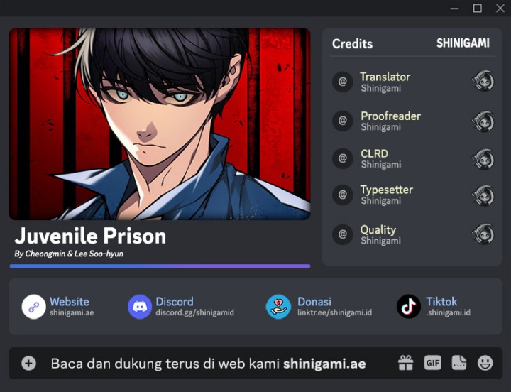 Baca Komik Juvenile Prison Chapter 38 Gambar 1