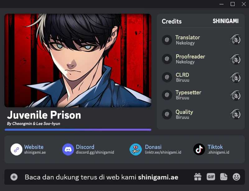 Baca Komik Juvenile Prison Chapter 9 Gambar 1