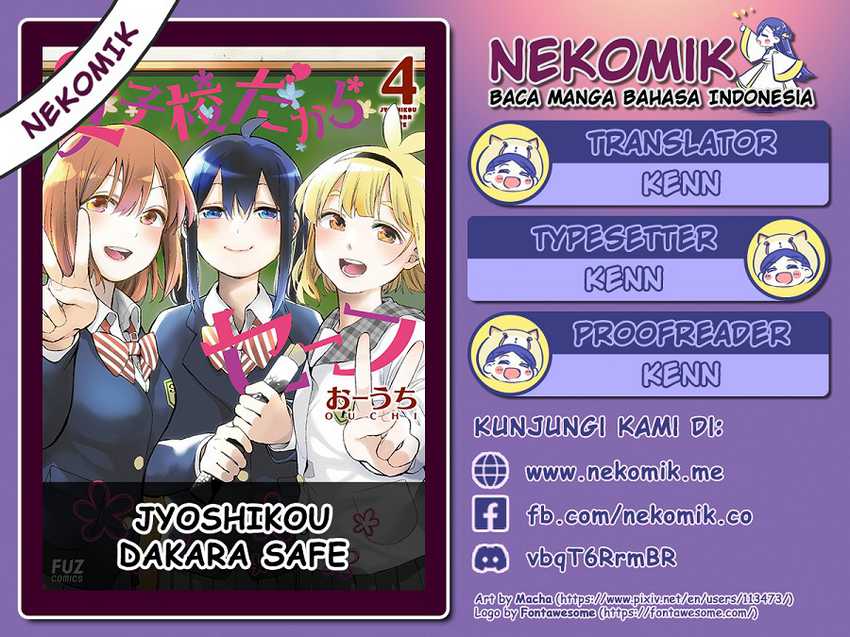 Baca Manga Jyoshikou Dakara Safe Chapter 11 Gambar 2
