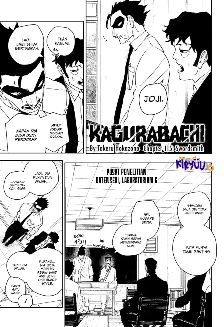 Manga Kagurabachi Chapter 115 gambar 2