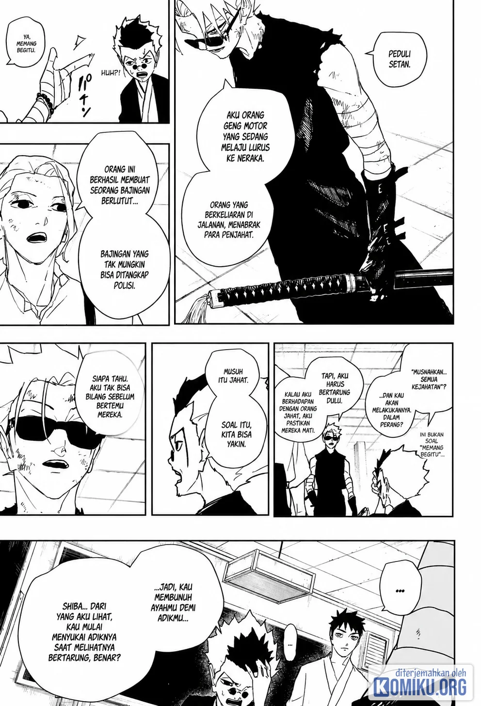 Kagurabachi Chapter 134 Gambar 11