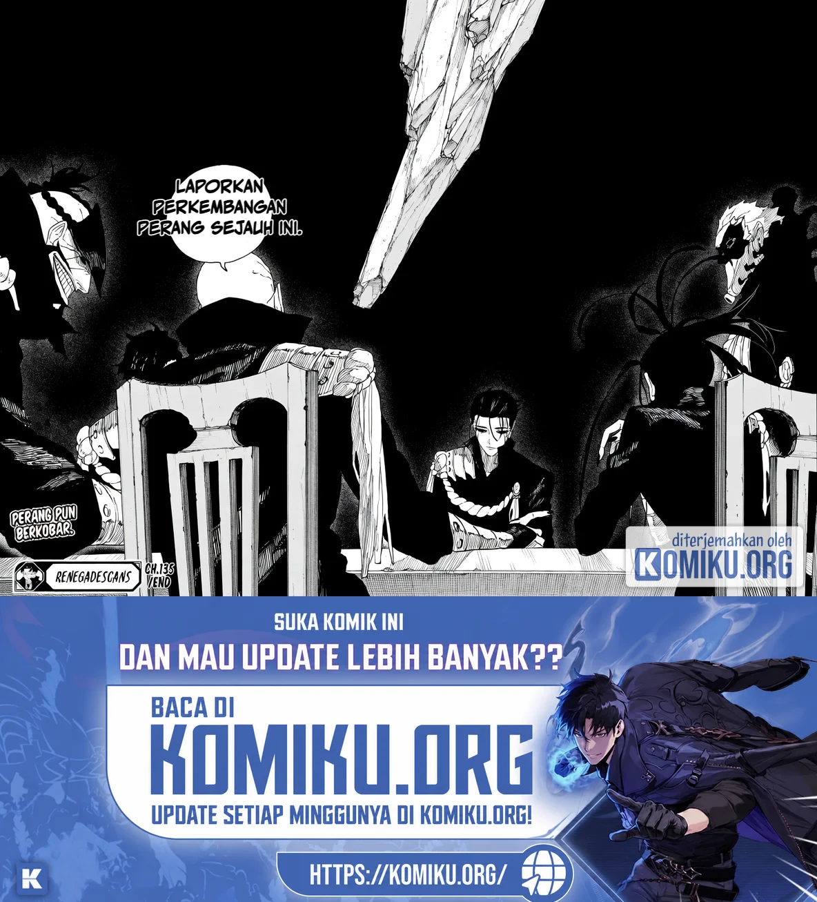 Kagurabachi Chapter 135 Gambar 14