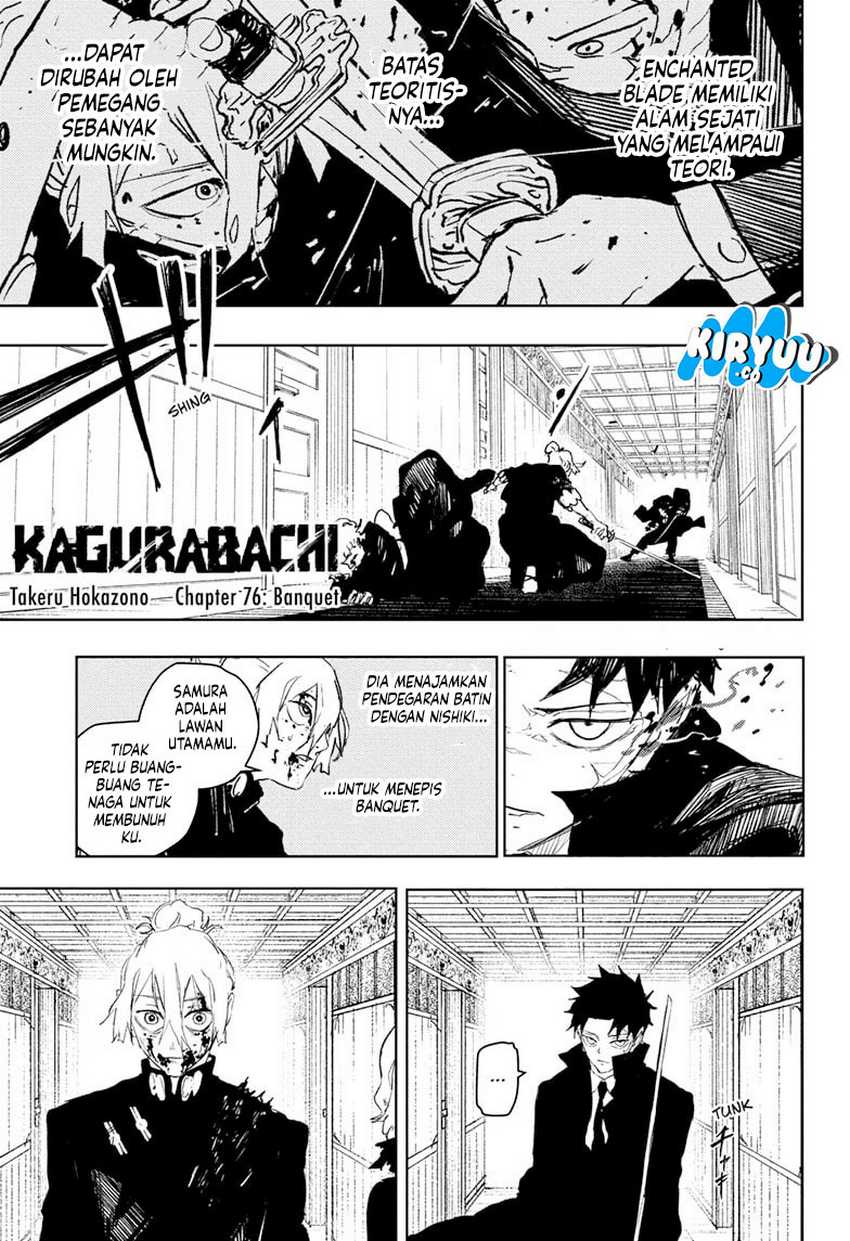 Baca Manga Kagurabachi Chapter 76 Gambar 2